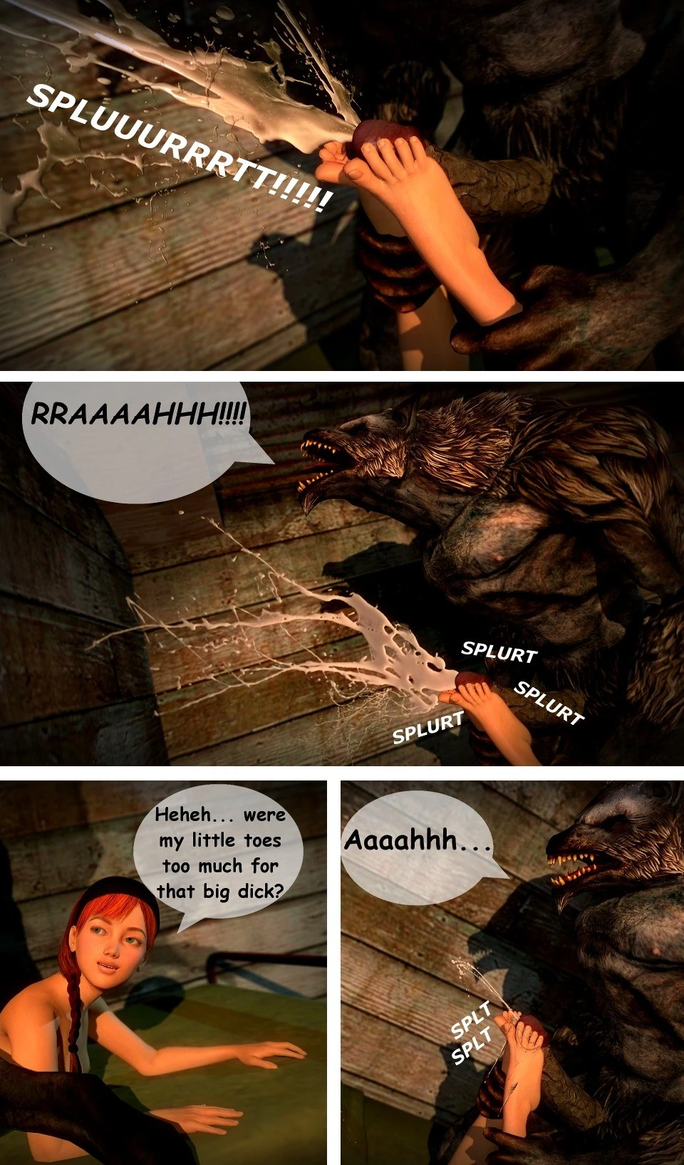 Red - A Little Red Riding Hood Story porn comic picture 22