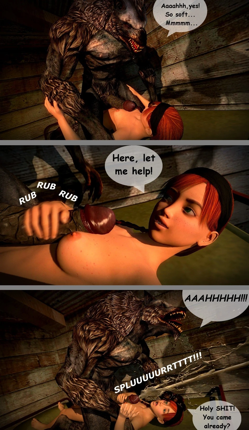 Red - A Little Red Riding Hood Story porn comic picture 24