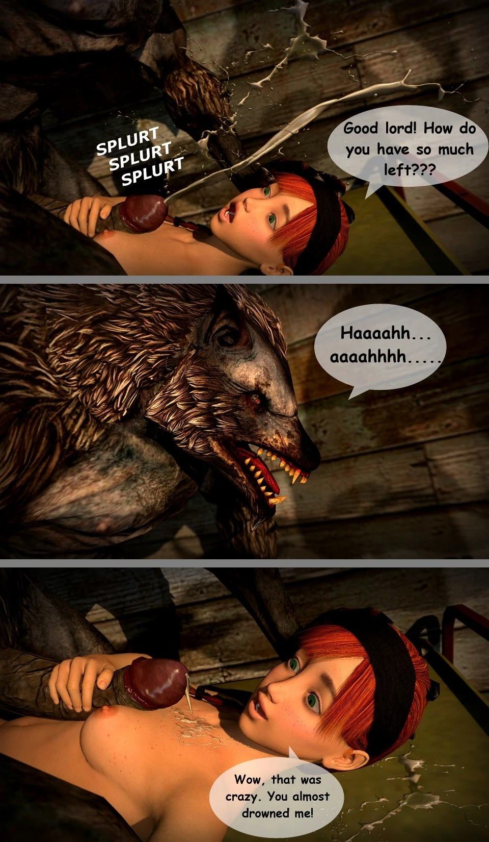 Red - A Little Red Riding Hood Story porn comic picture 25
