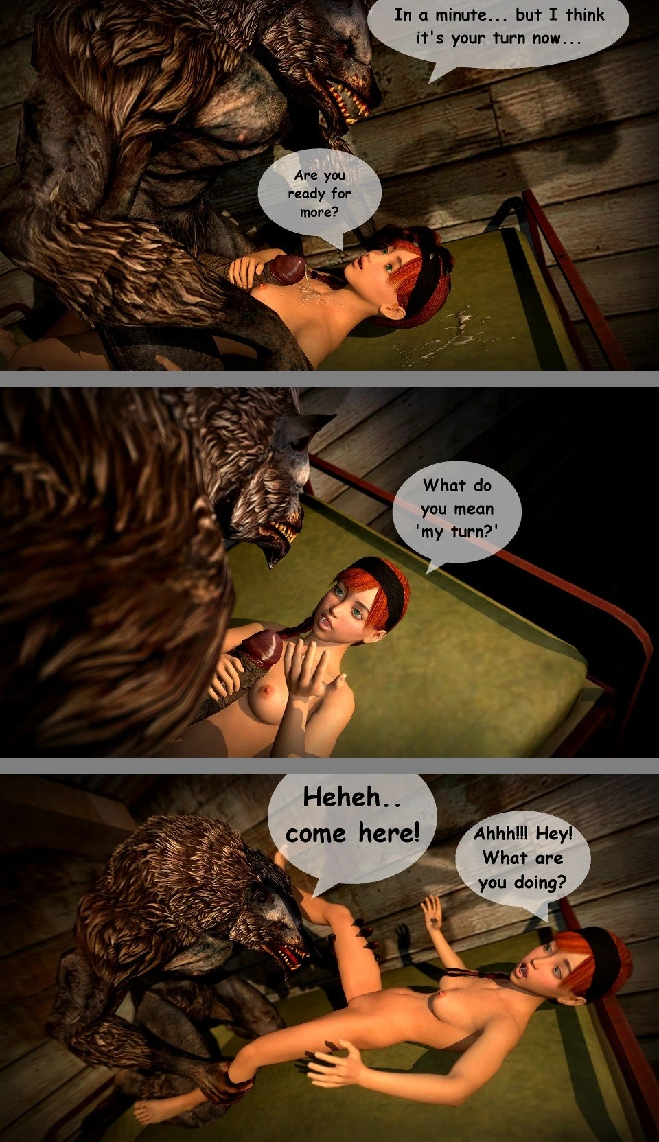 Red - A Little Red Riding Hood Story porn comic picture 26