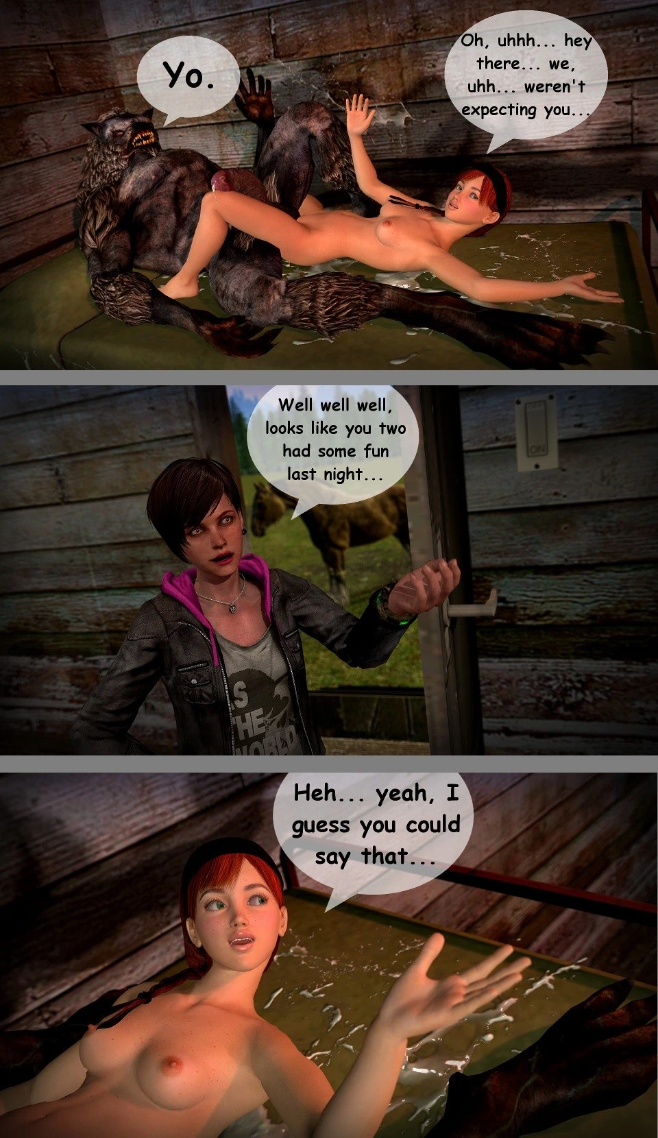 Red - A Little Red Riding Hood Story porn comic picture 40