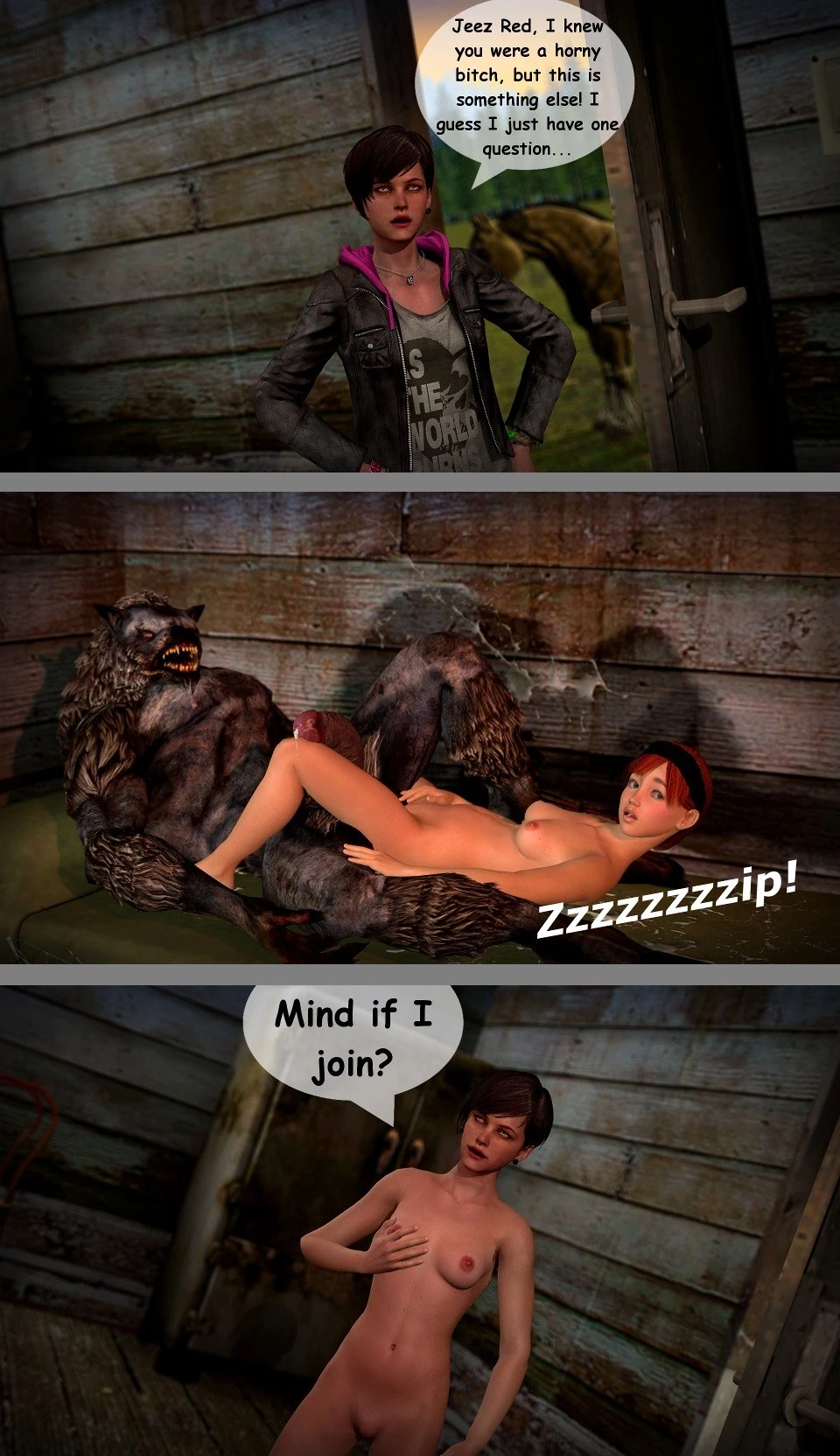 Red - A Little Red Riding Hood Story porn comic picture 41