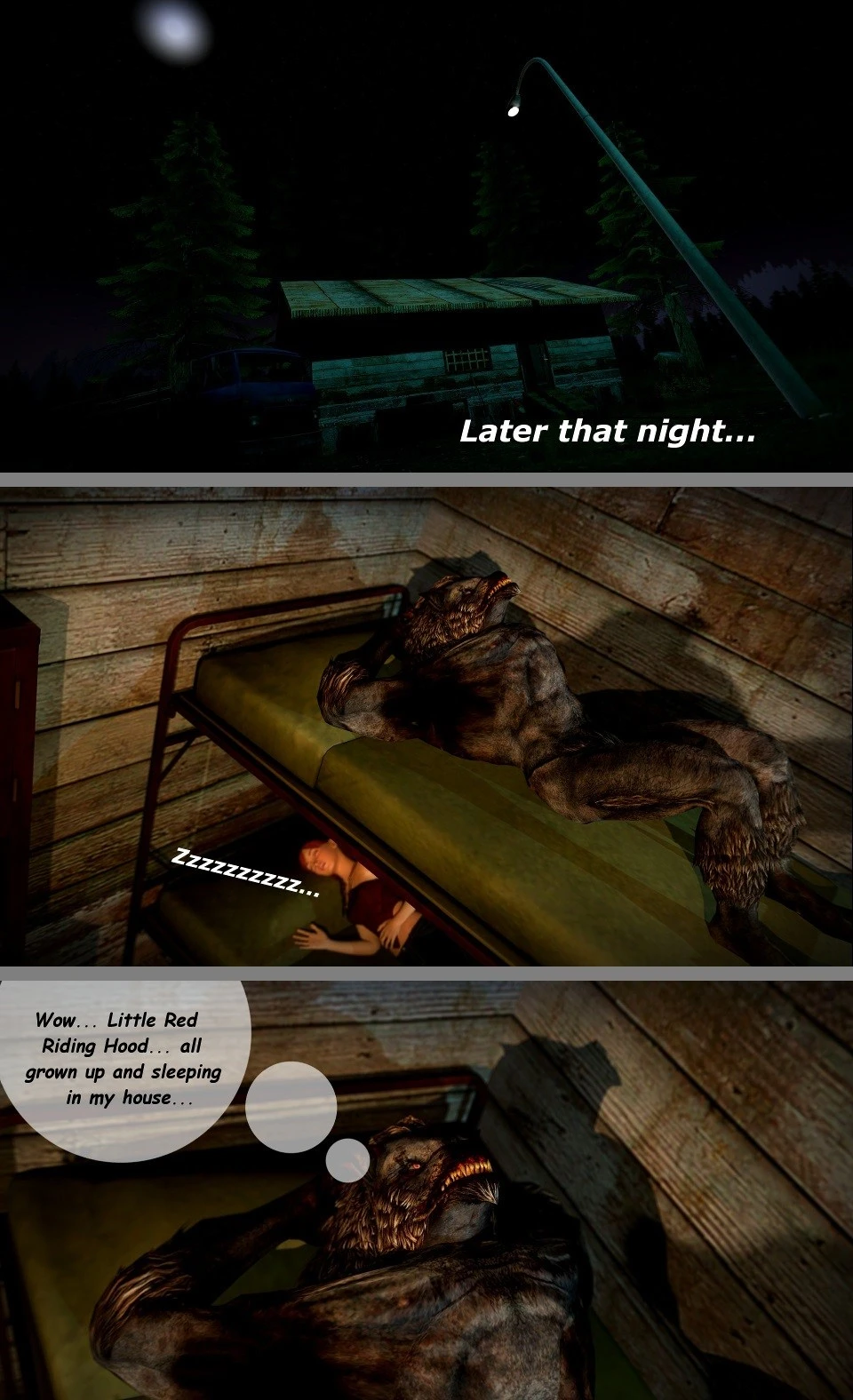 Red - A Little Red Riding Hood Story porn comic picture 9