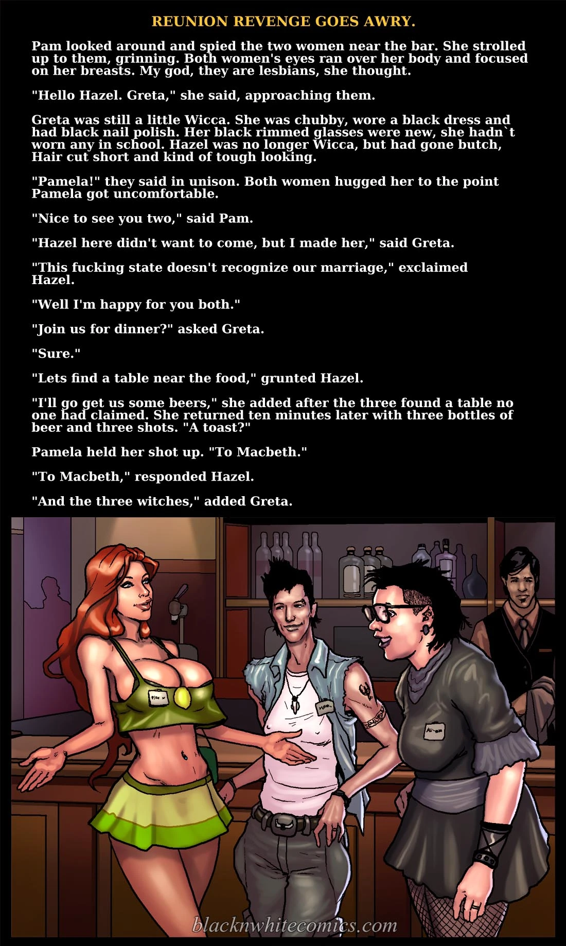 Reunion Revenge Goes Awry porn comic picture 10