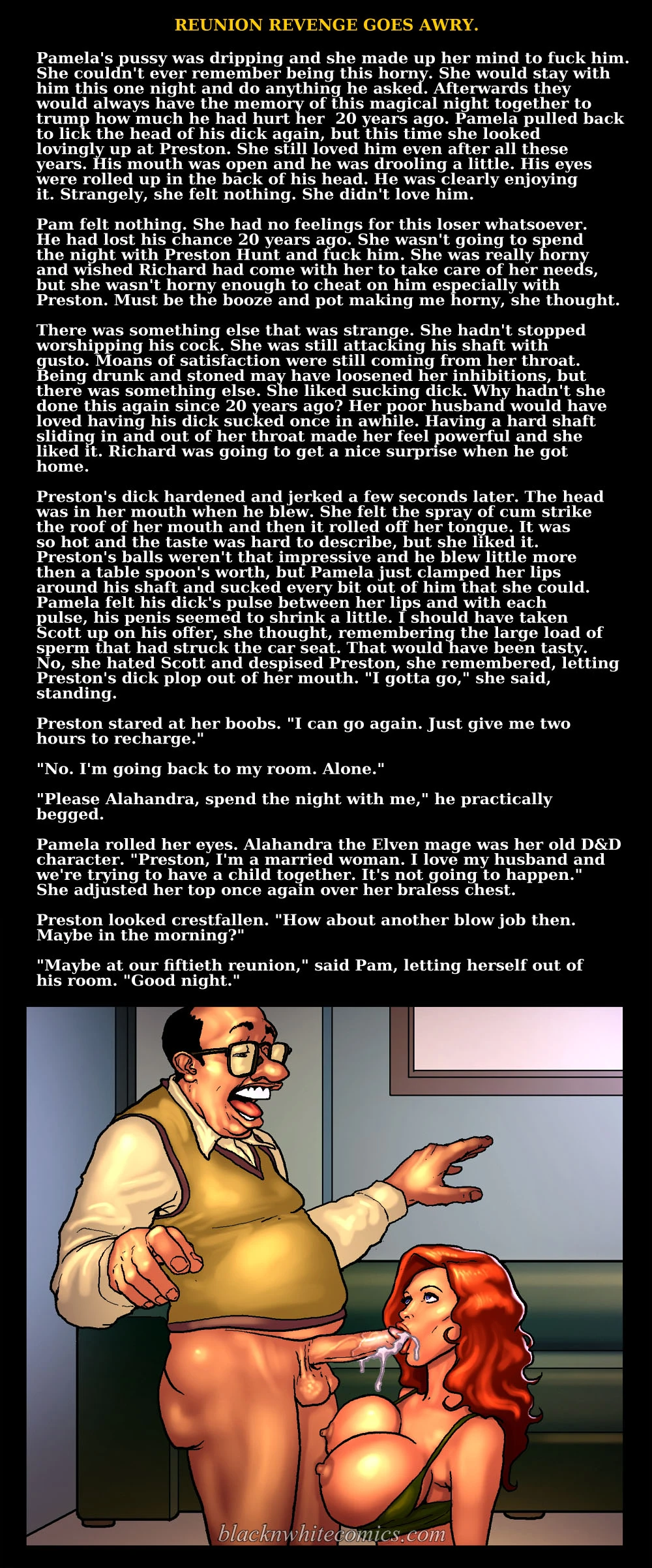 Reunion Revenge Goes Awry porn comic picture 22