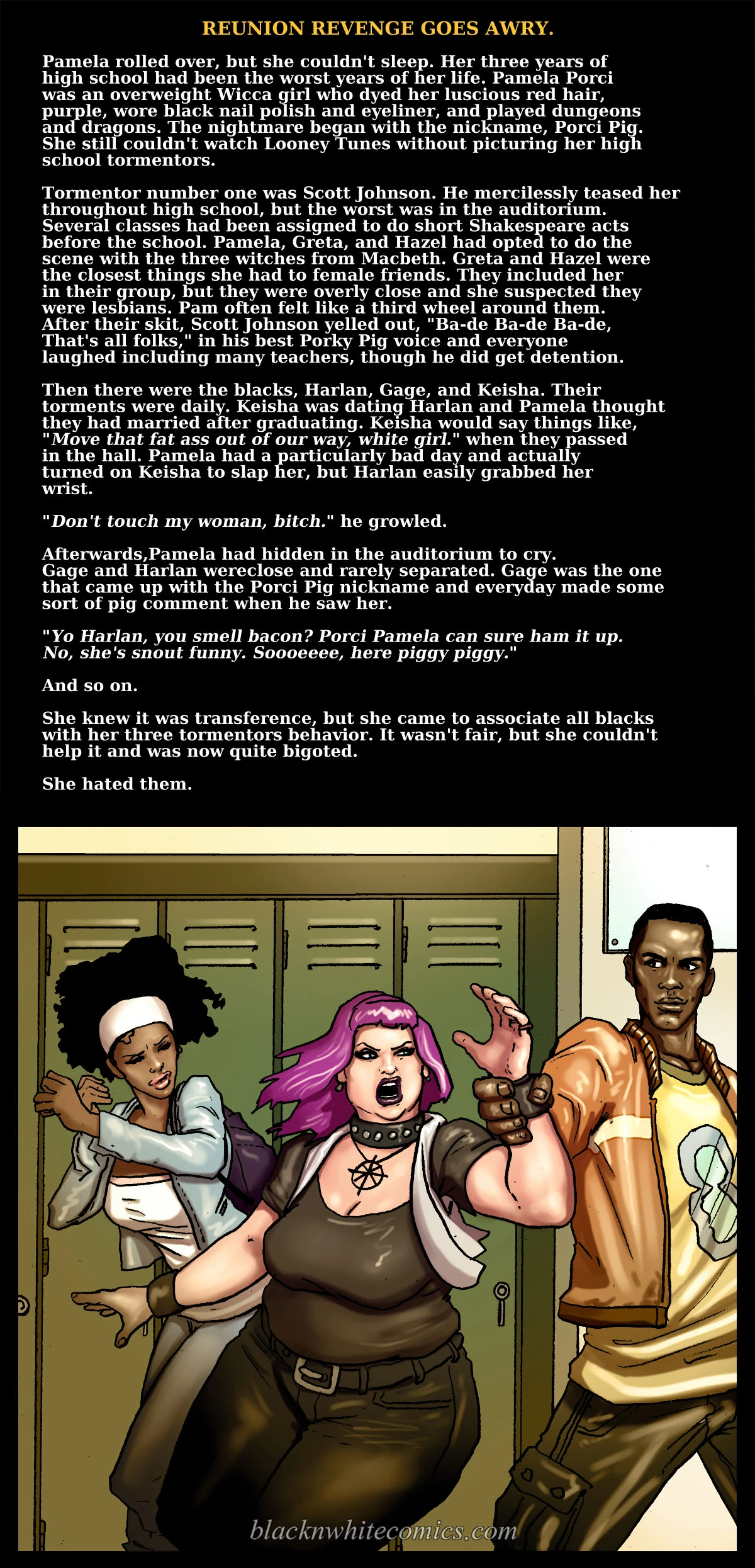 Reunion Revenge Goes Awry porn comic picture 4