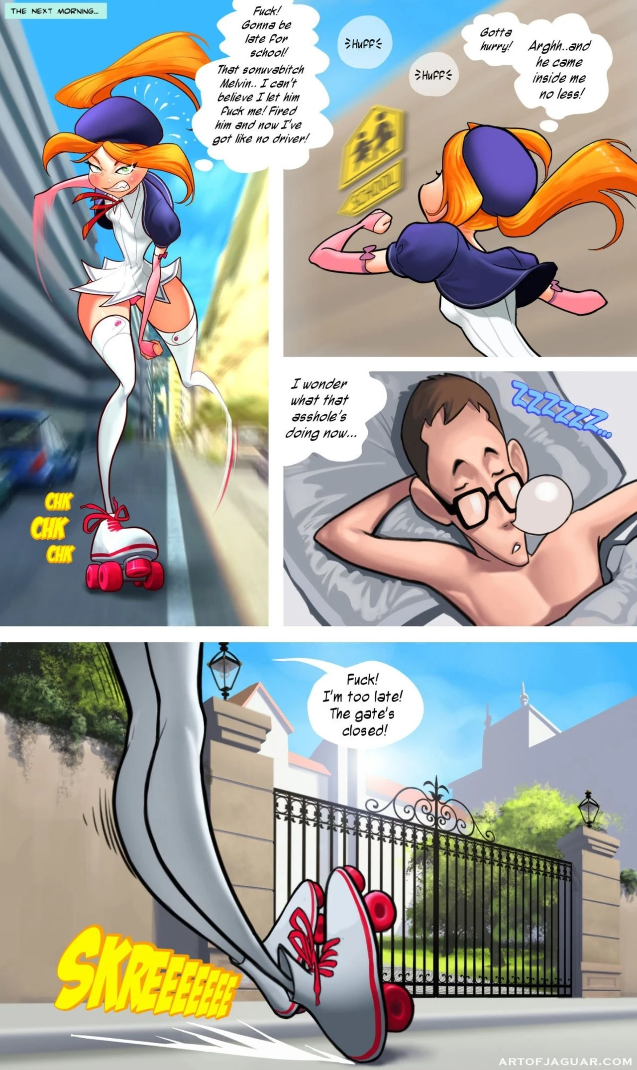 Rich Bitch 2 "Public Toy" porn comic picture 1