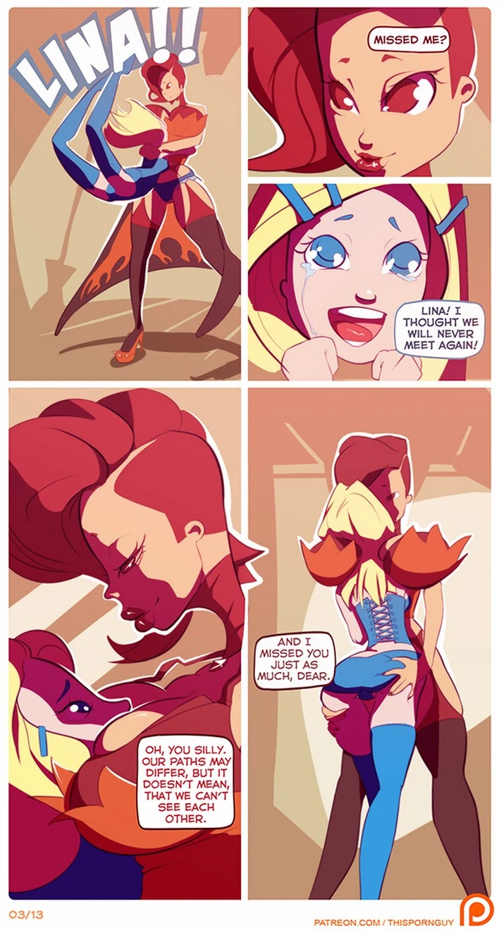 Road 2 TI. Dota 2 (ongoing) porn comic picture 4