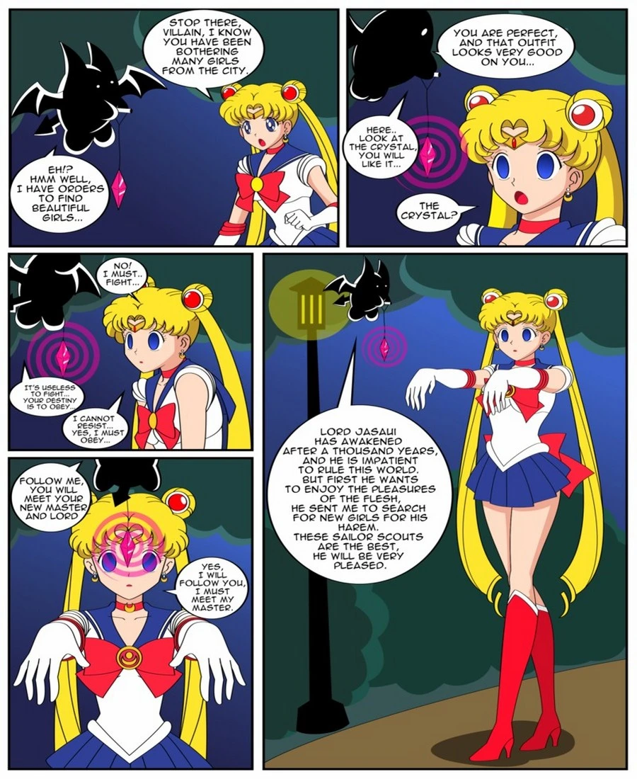 Sailor Moon - Evil Sailors porn comic picture 2
