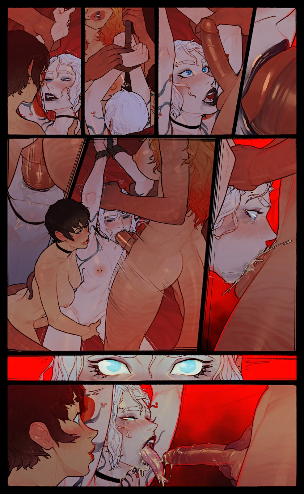 Sam (and her new dick) CYOA (Ongoing) porn comic picture 68