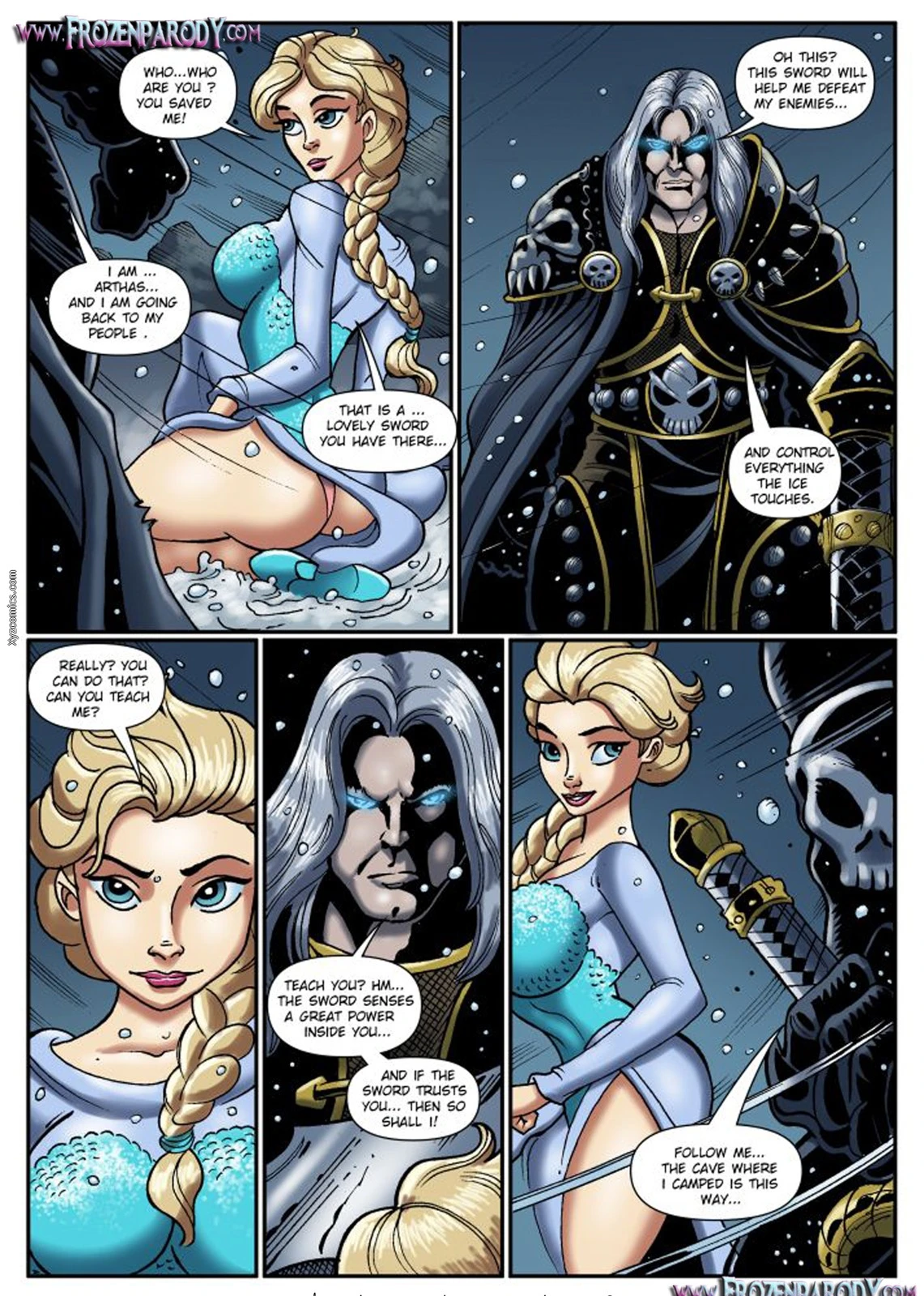 Savior’s Hard Dick porn comic picture 3