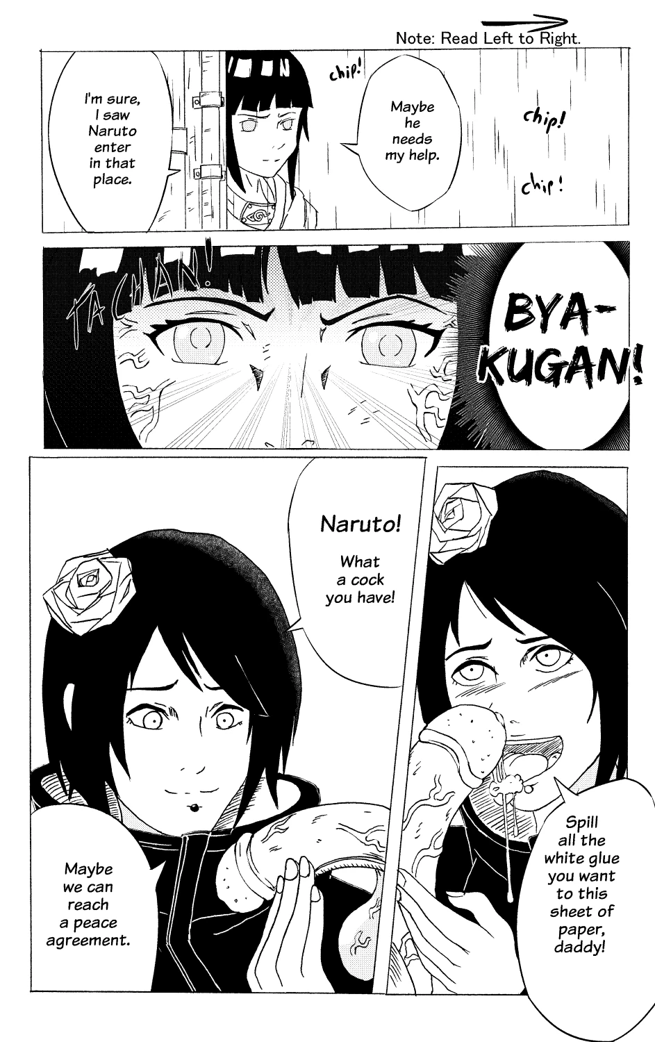 Secret in the Hidden Village of Rain porn comic picture 2