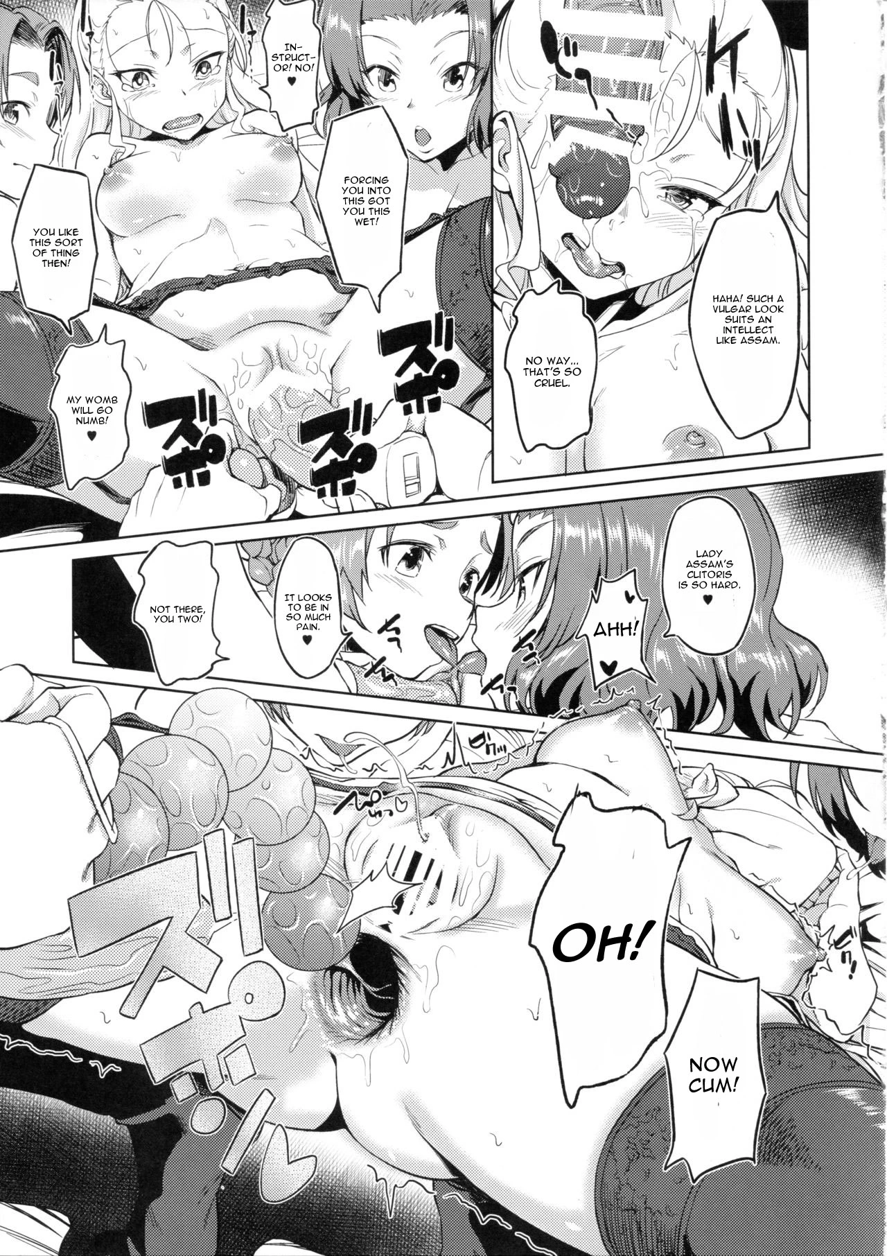 Senshadou no Uramichi St. Gloriana Jogakuin porn comic picture 20