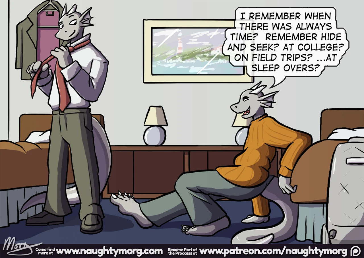 Seph & Dom: Big Distraction porn comic picture 17