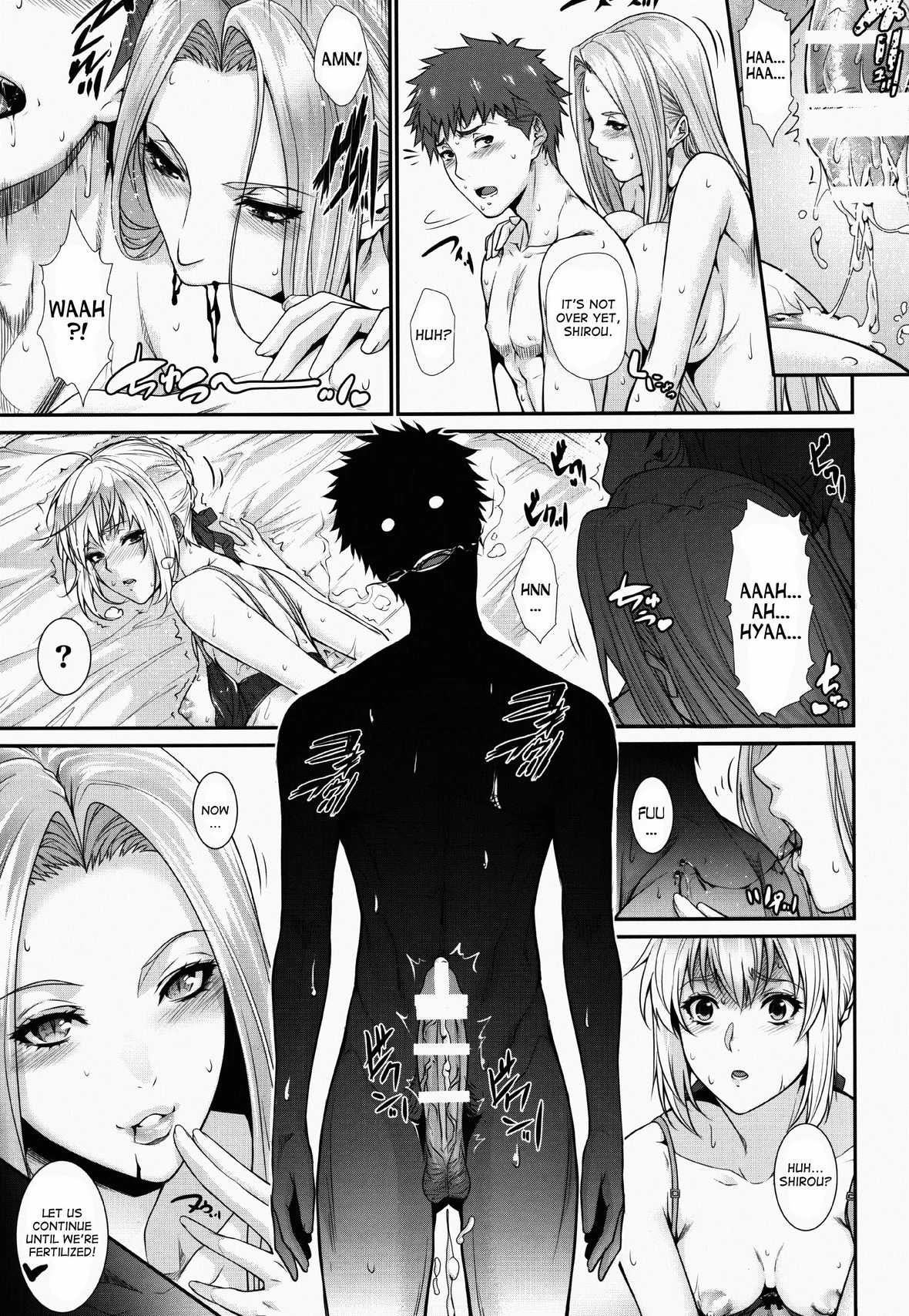 Shirou-kun Harem!! porn comic picture 24