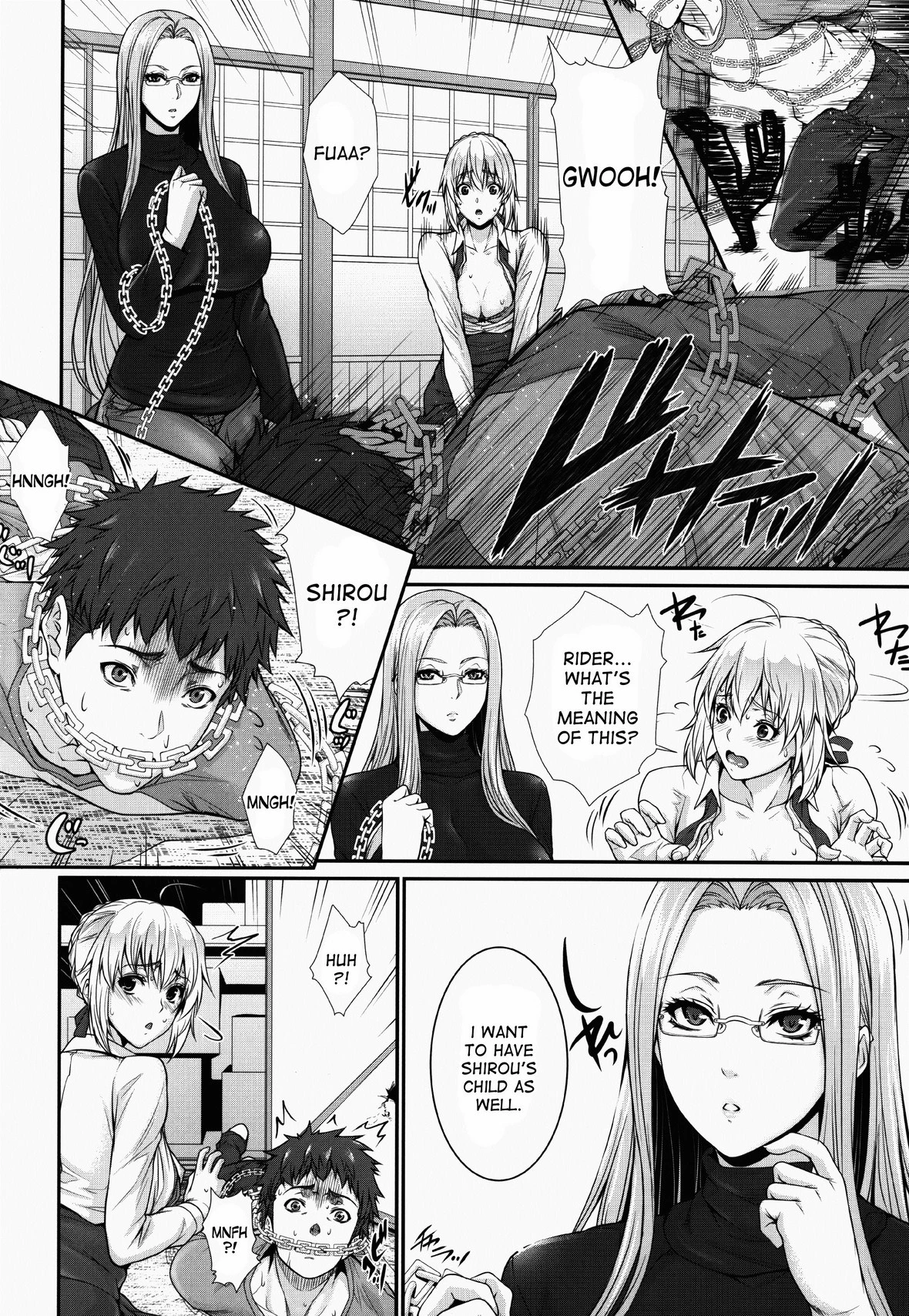 Shirou-kun Harem!! porn comic picture 7