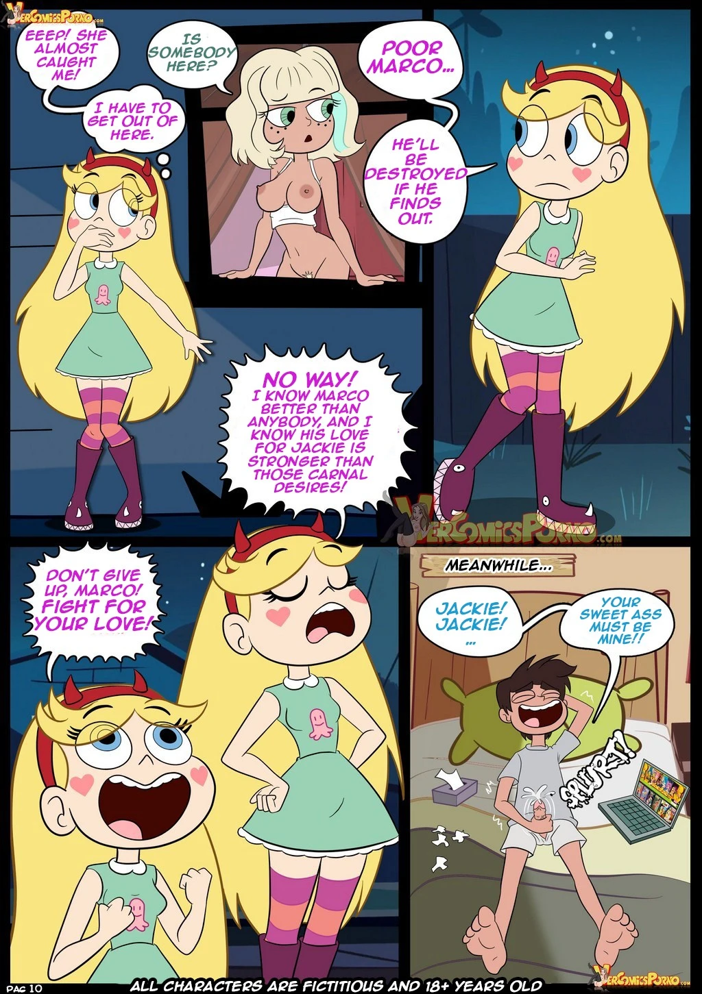 Star vs. the forces of sex porn comic picture 11