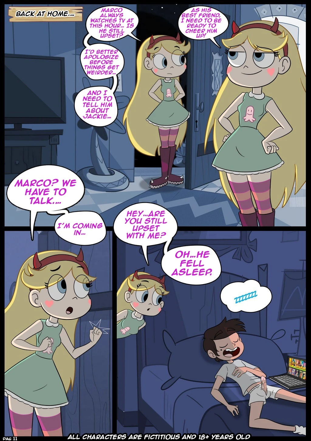 Star vs. the forces of sex porn comic picture 12