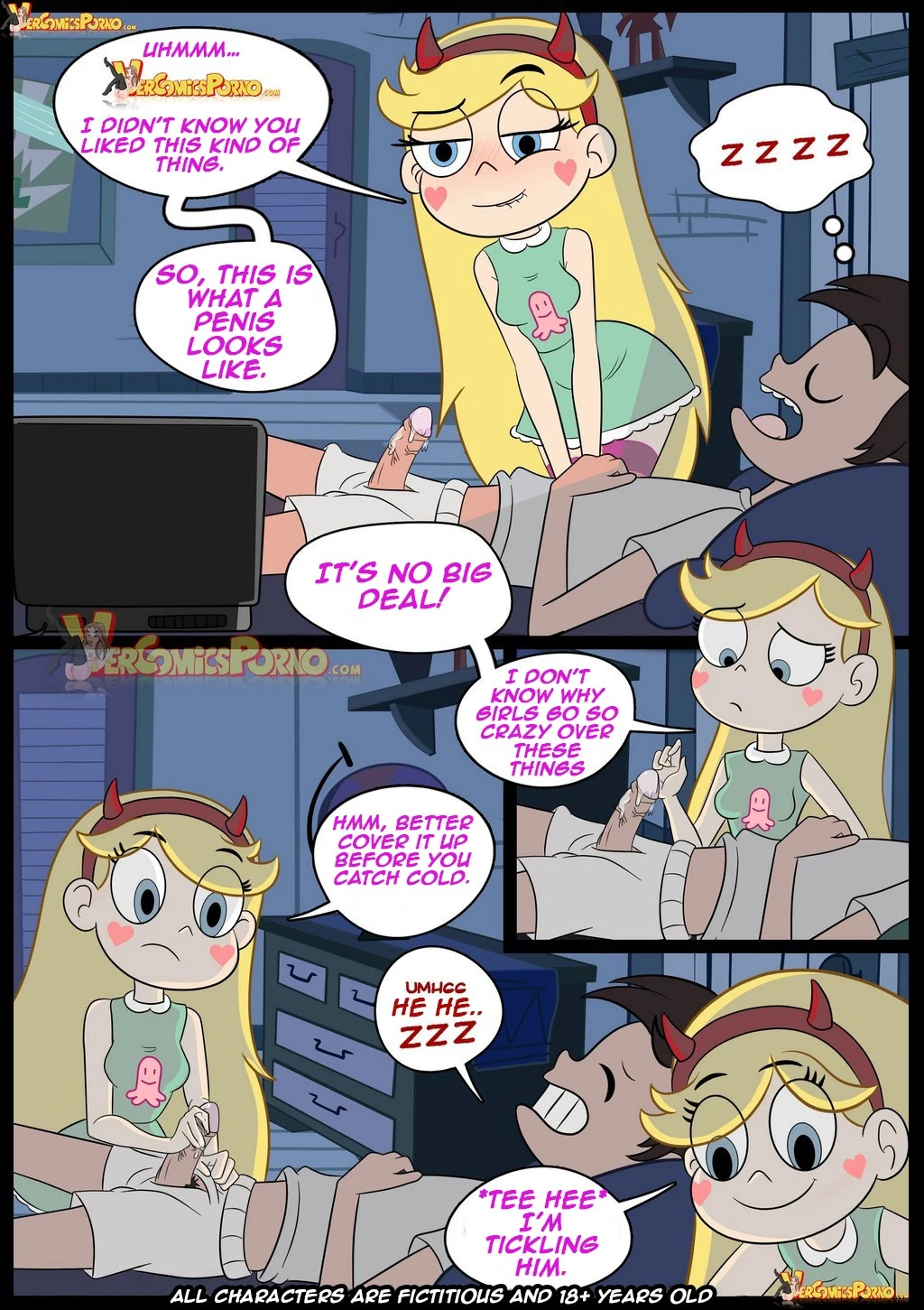 Star vs. the forces of sex porn comic picture 13