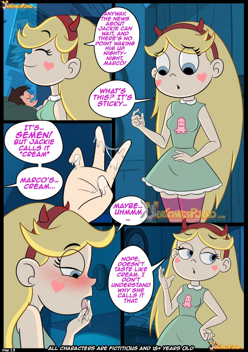 Star vs. the forces of sex porn comic picture 14
