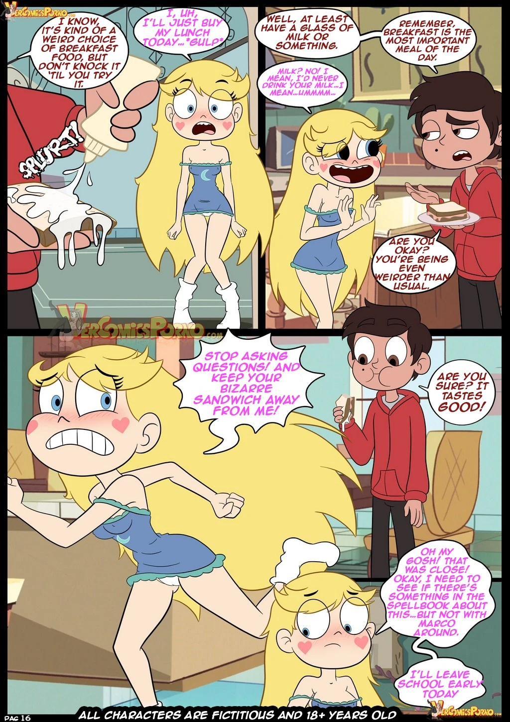 Star vs. the forces of sex porn comic picture 17