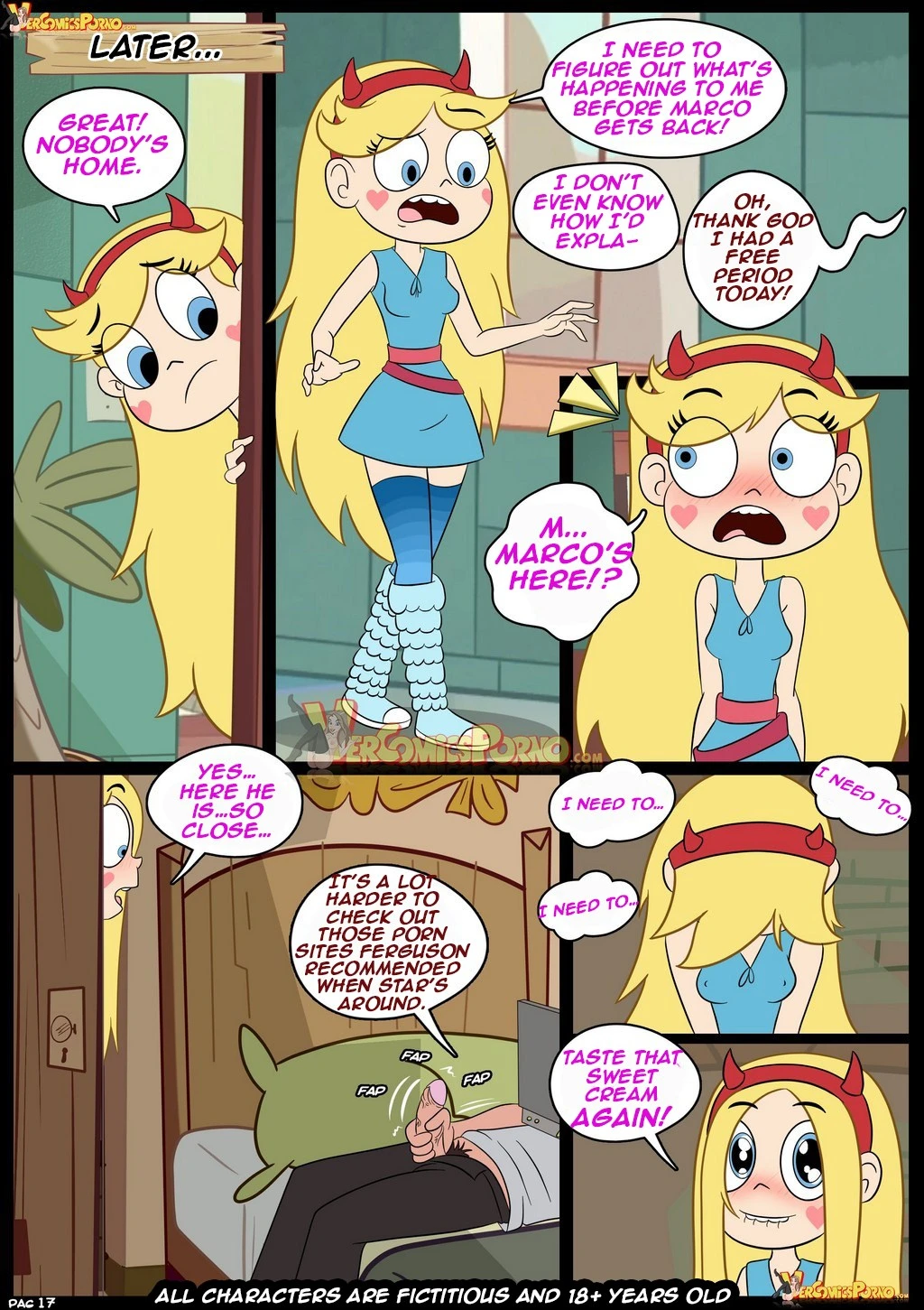 Star vs. the forces of sex porn comic picture 18