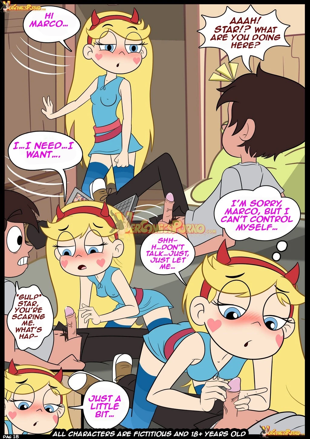 Star vs. the forces of sex porn comic picture 19