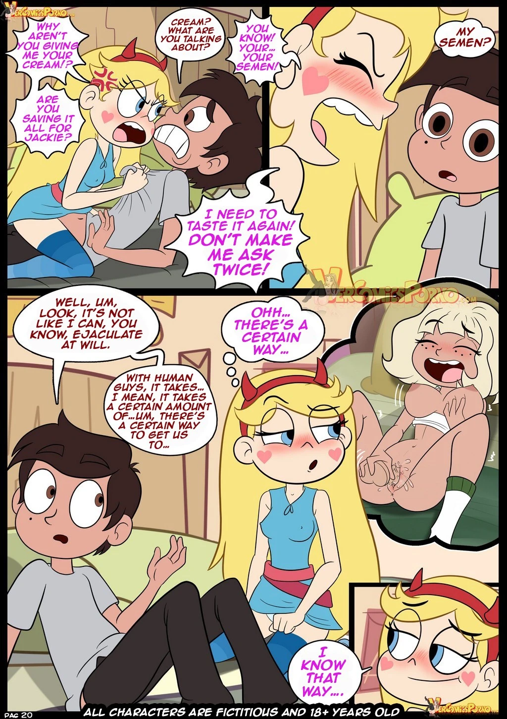 Star vs. the forces of sex porn comic picture 21