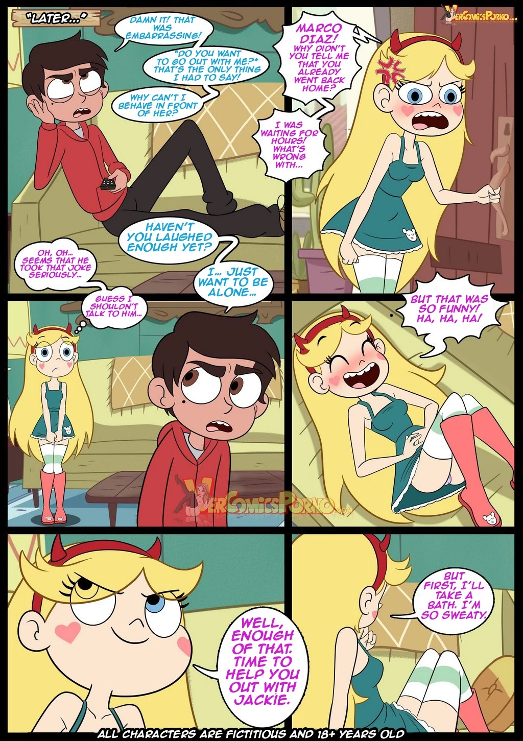 Star vs. the forces of sex porn comic picture 4