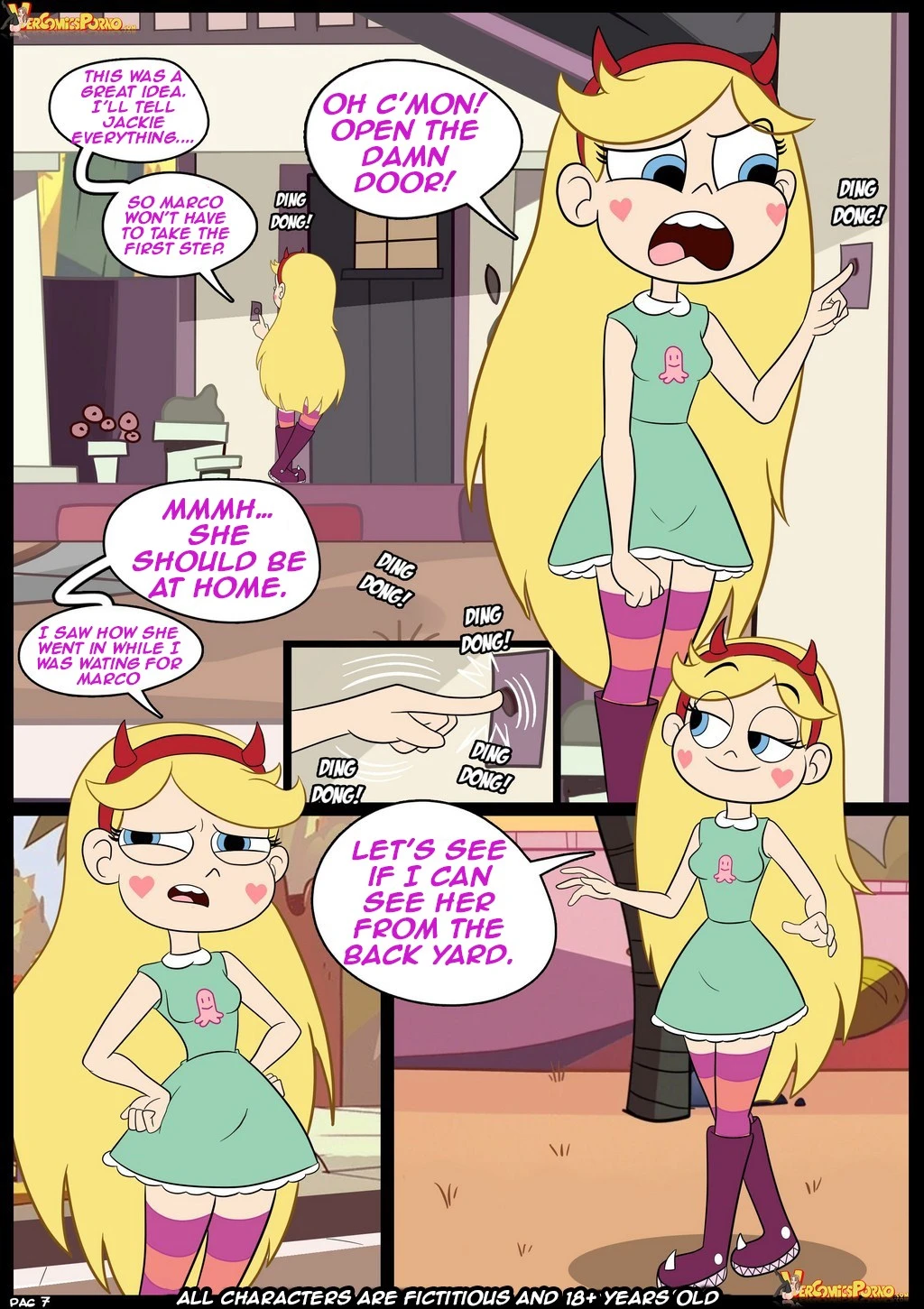 Star vs. the forces of sex porn comic picture 8
