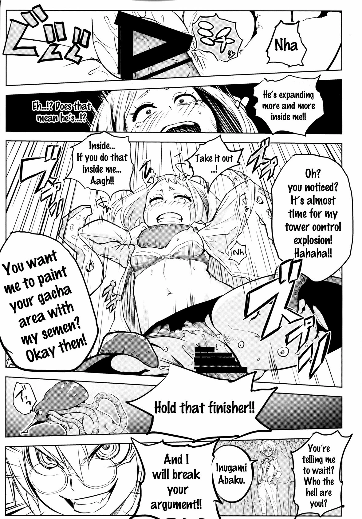 Still Behave Uraraka! porn comic picture 15