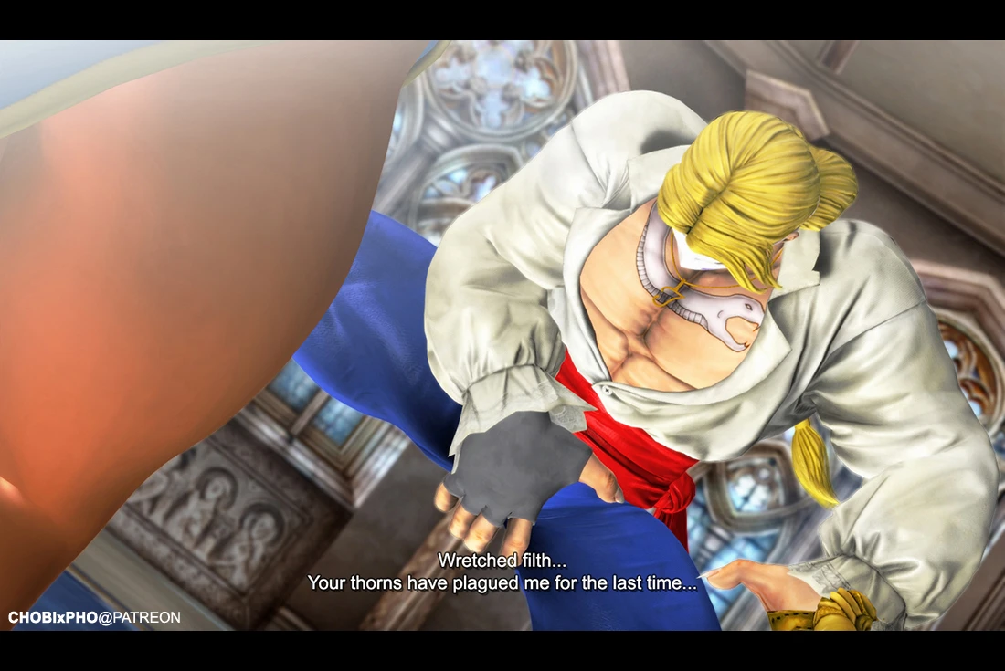 STREET FIGHTER / THE BLOOD-STAINED ROSE porn comic picture 30