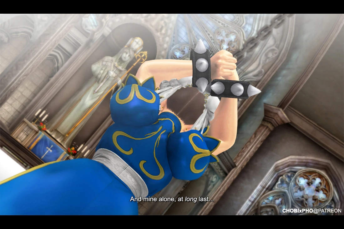 STREET FIGHTER / THE BLOOD-STAINED ROSE porn comic picture 4