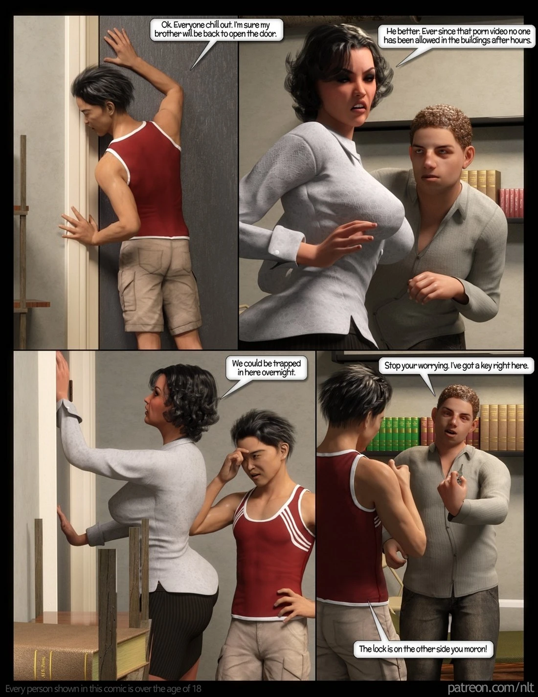 Stuck With Simon porn comic picture 15