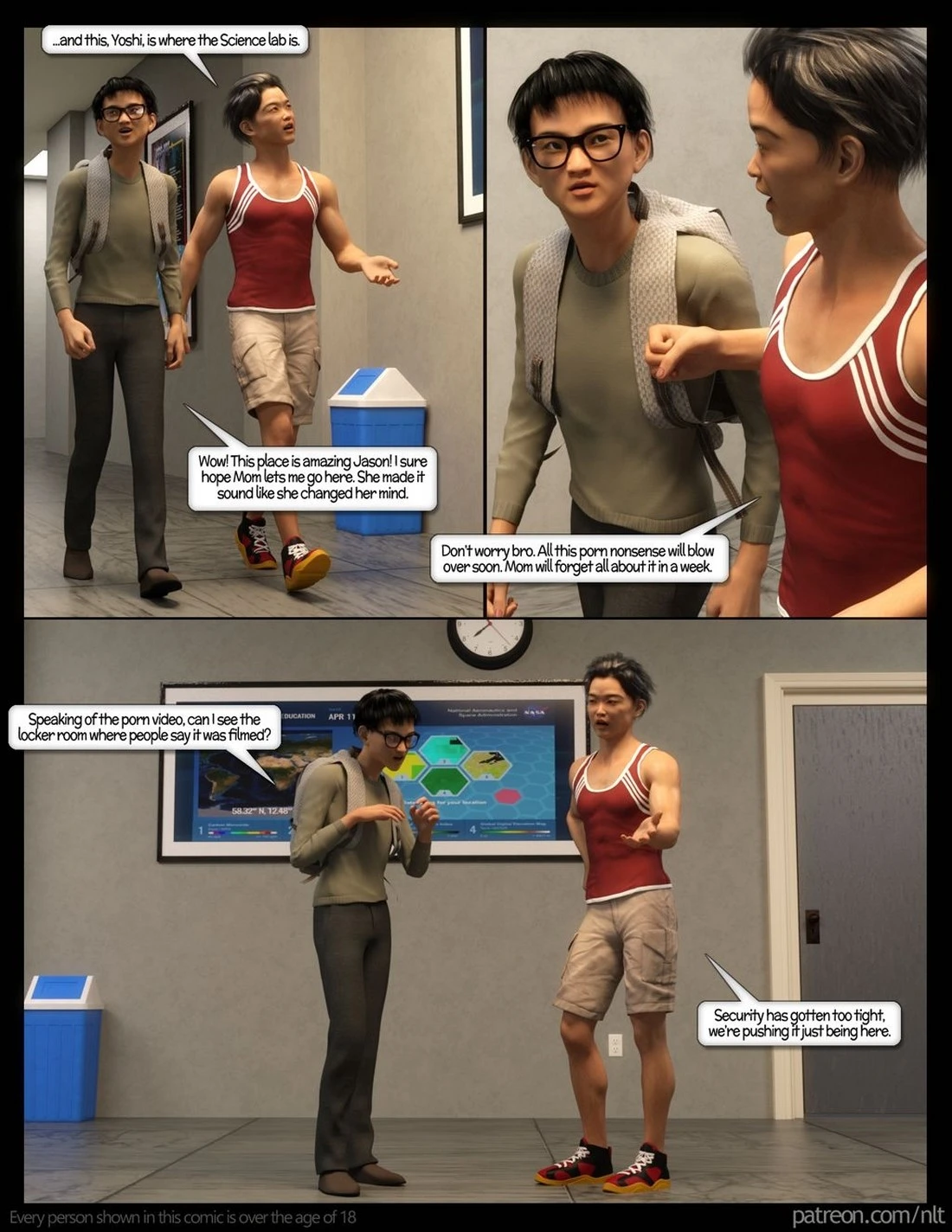 Stuck With Simon porn comic picture 5