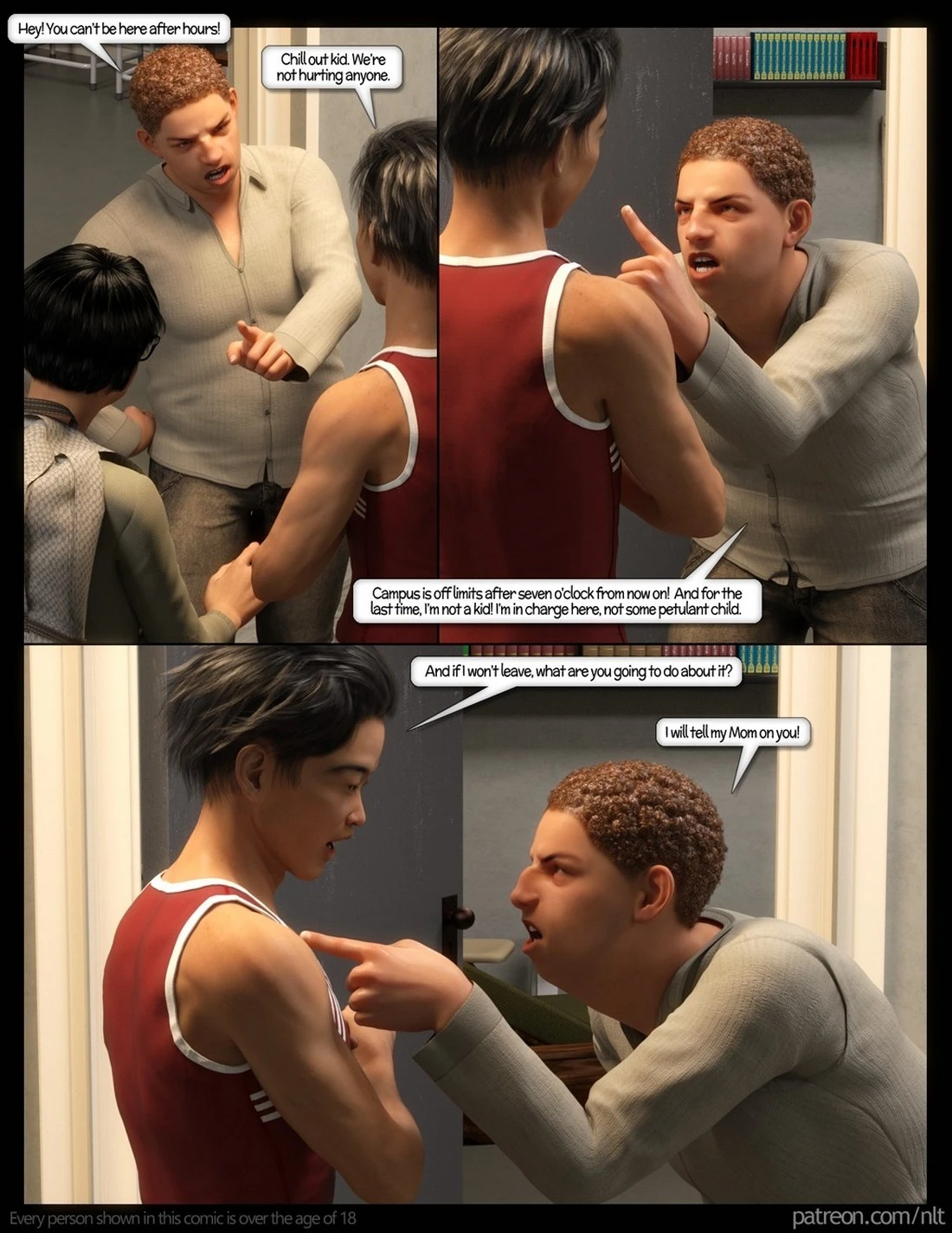 Stuck With Simon porn comic picture 7