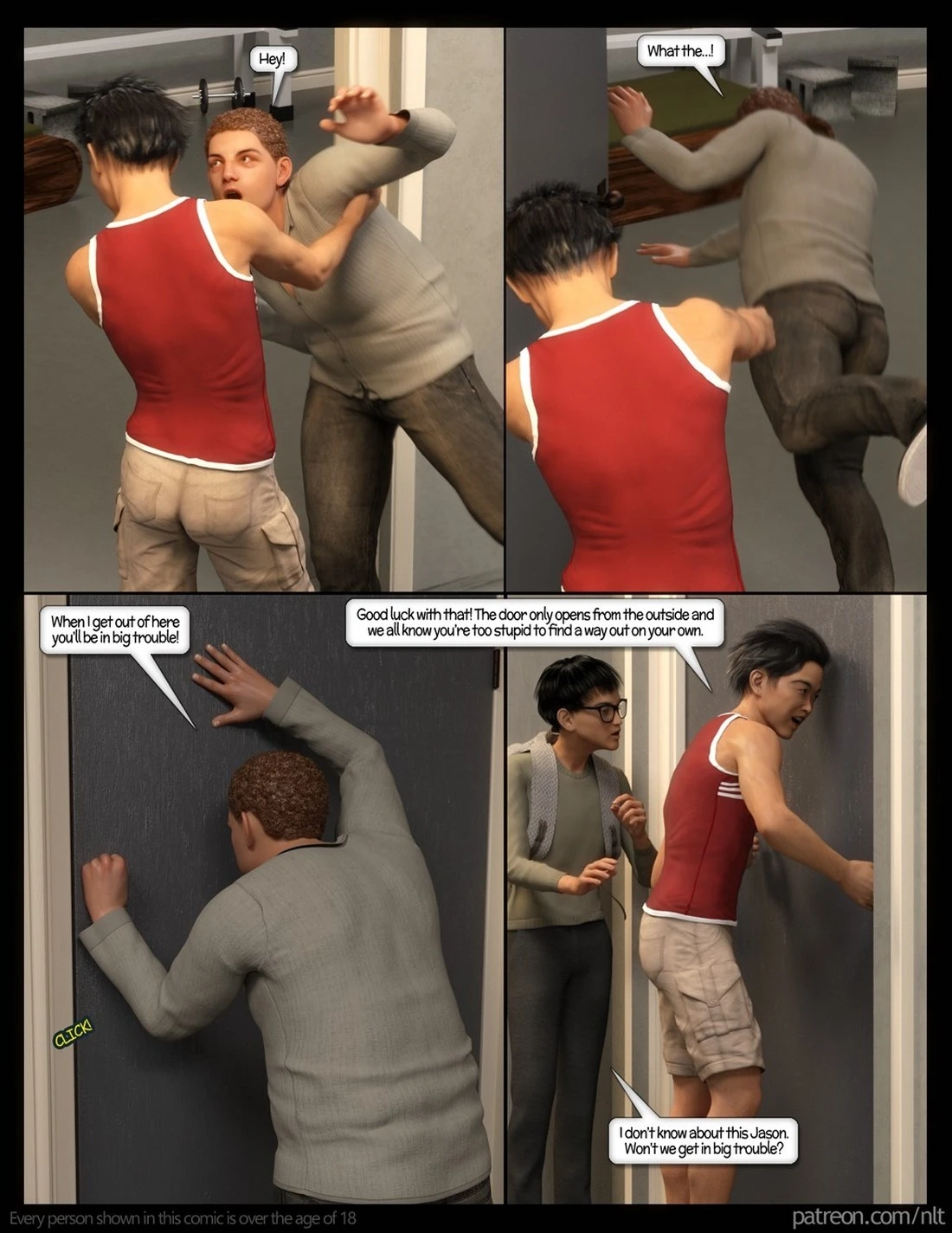Stuck With Simon porn comic picture 8