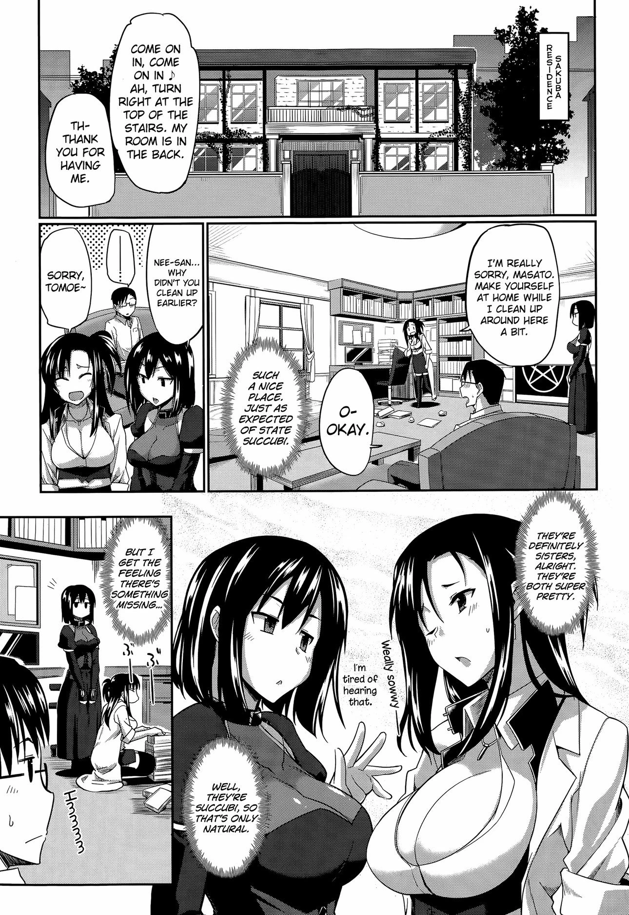 Succubi's Supporter! porn comic picture 3