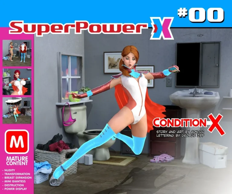 SuperPower X porn comic picture 1