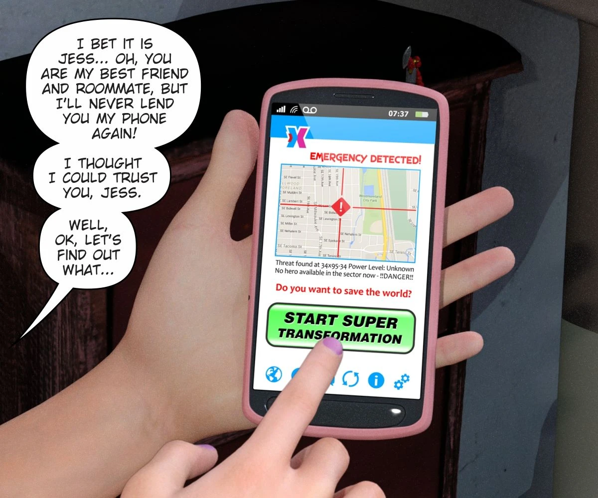 SuperPower X porn comic picture 5