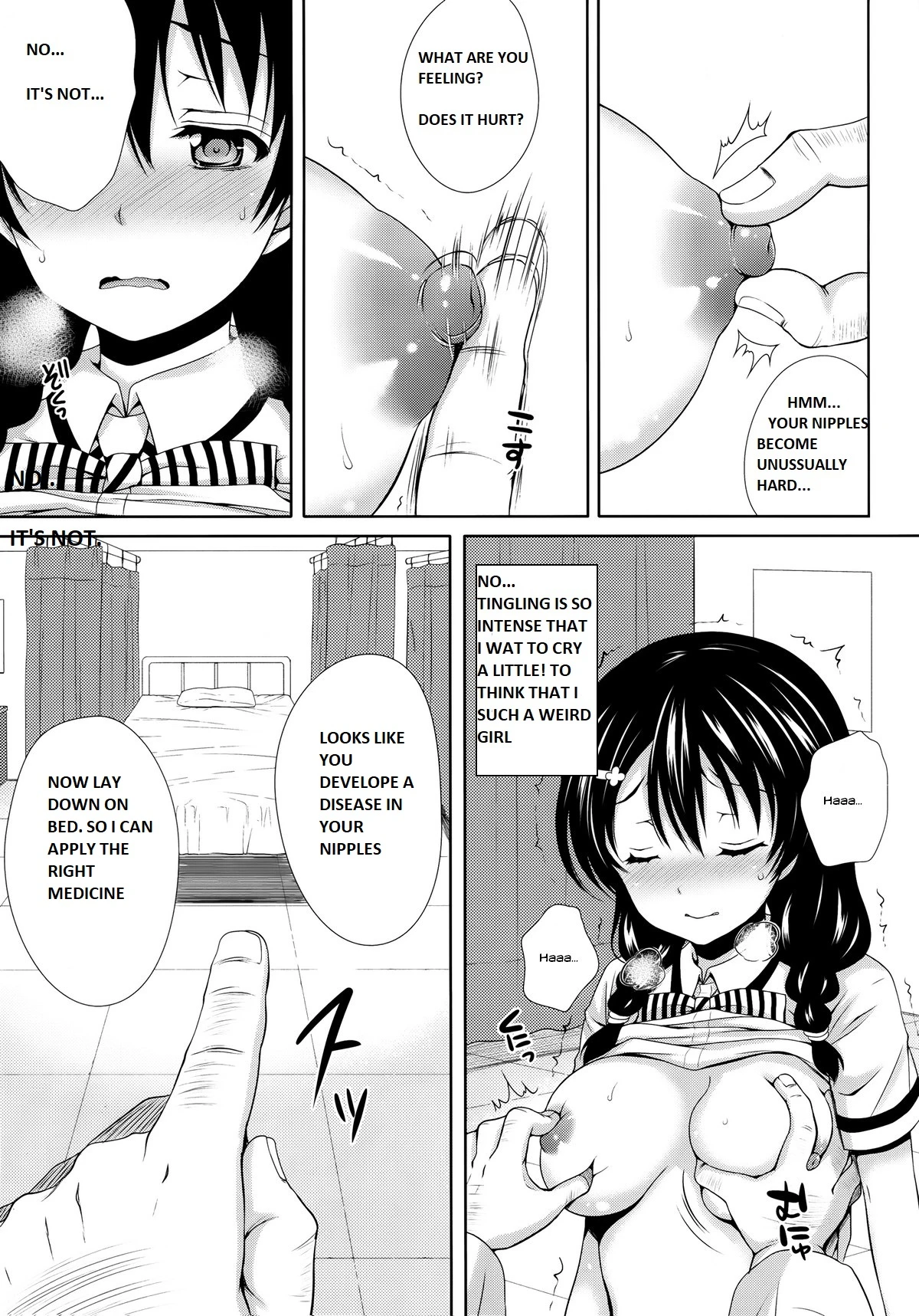 Tadokoro-chan Shintai Kensa porn comic picture 9