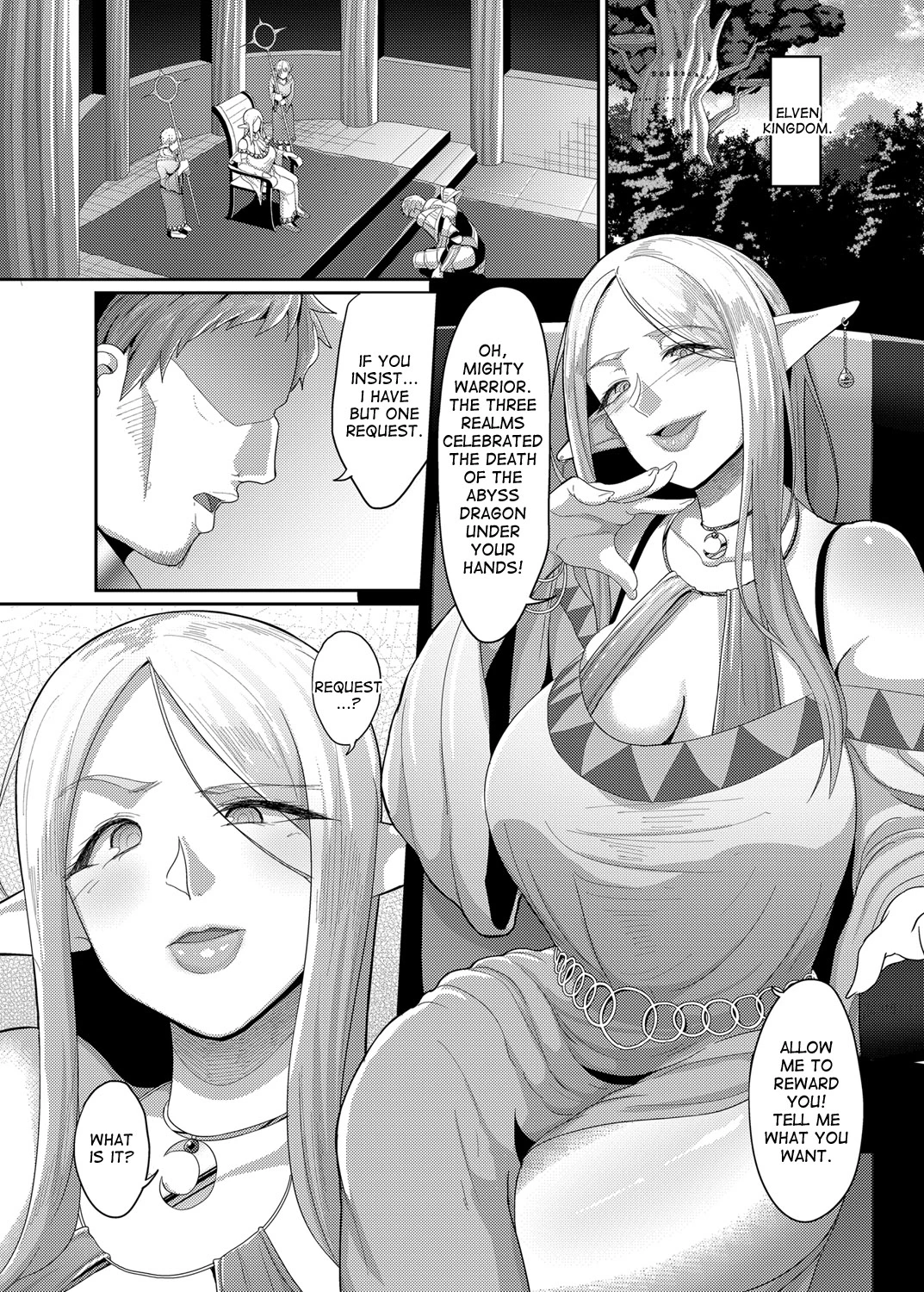 Takabisha Elf Kyousei Konin!! porn comic picture 4