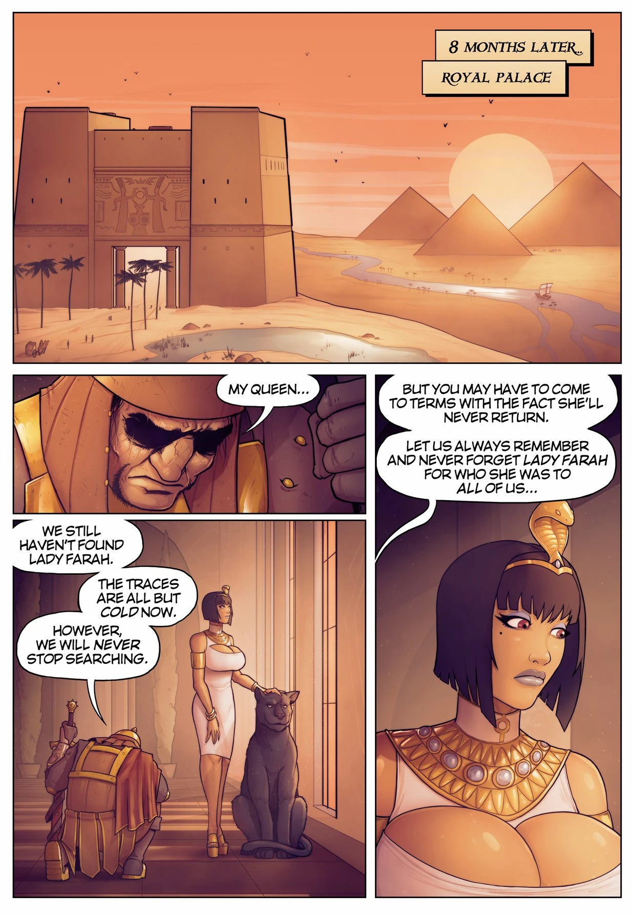 Tales of Farah - In the Shadow of Anubis porn comic picture 13