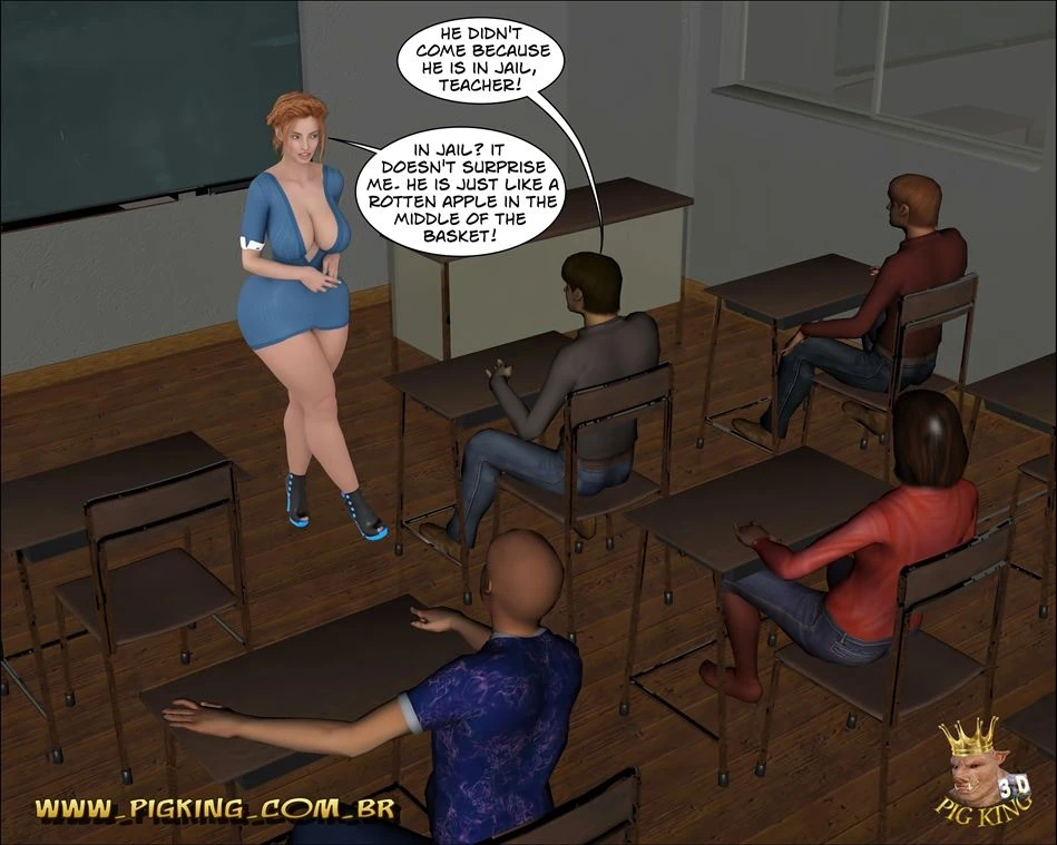 Teacher Dolores - Learning a Lesson porn comic picture 4