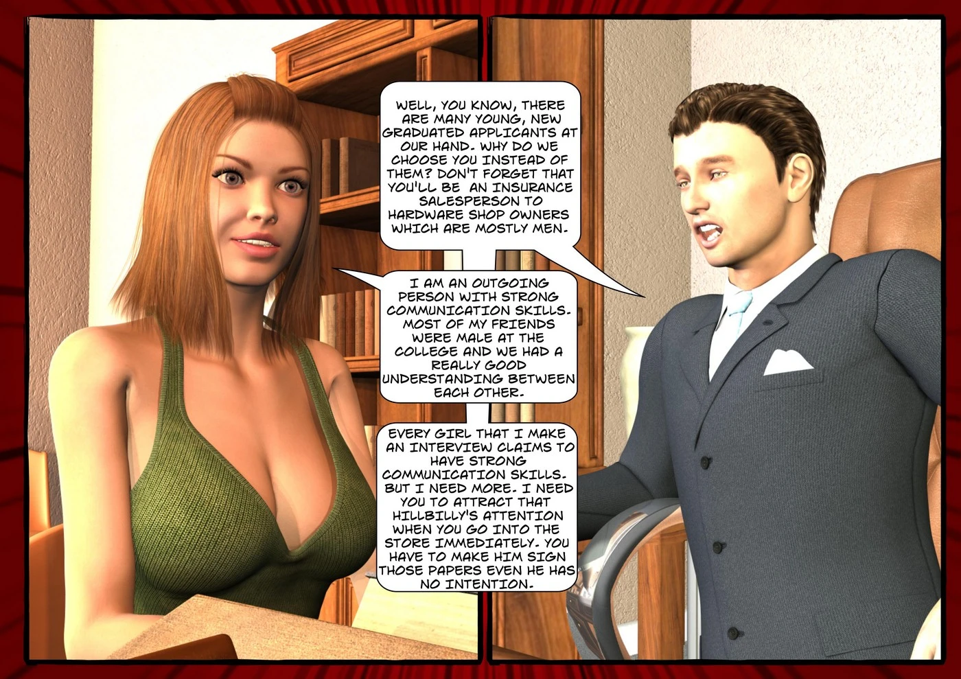 The Employer porn comic picture 4