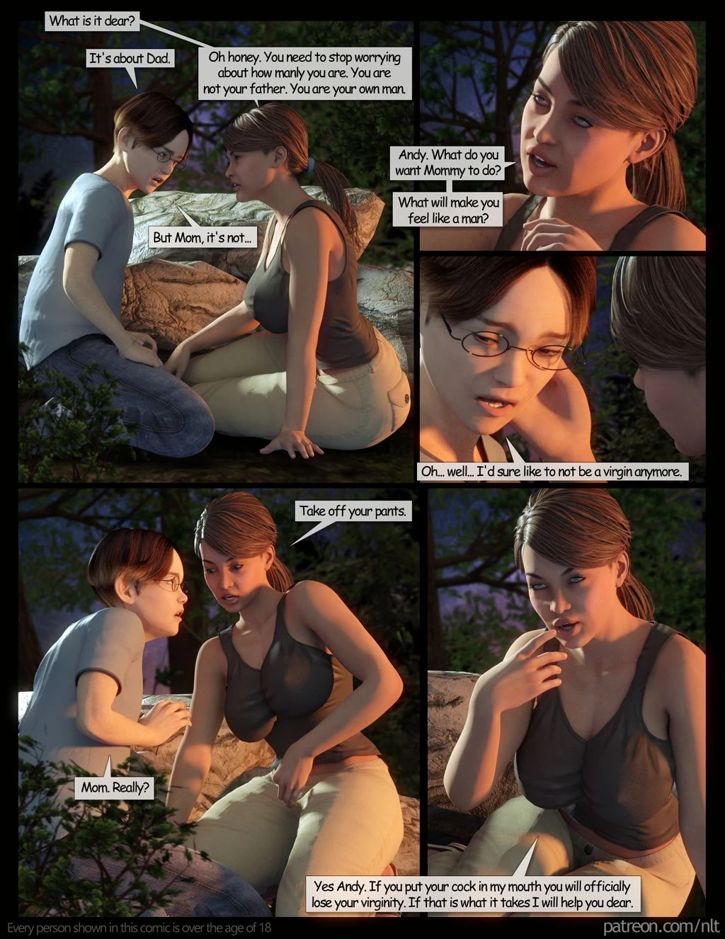 The Family Hike porn comic picture 11