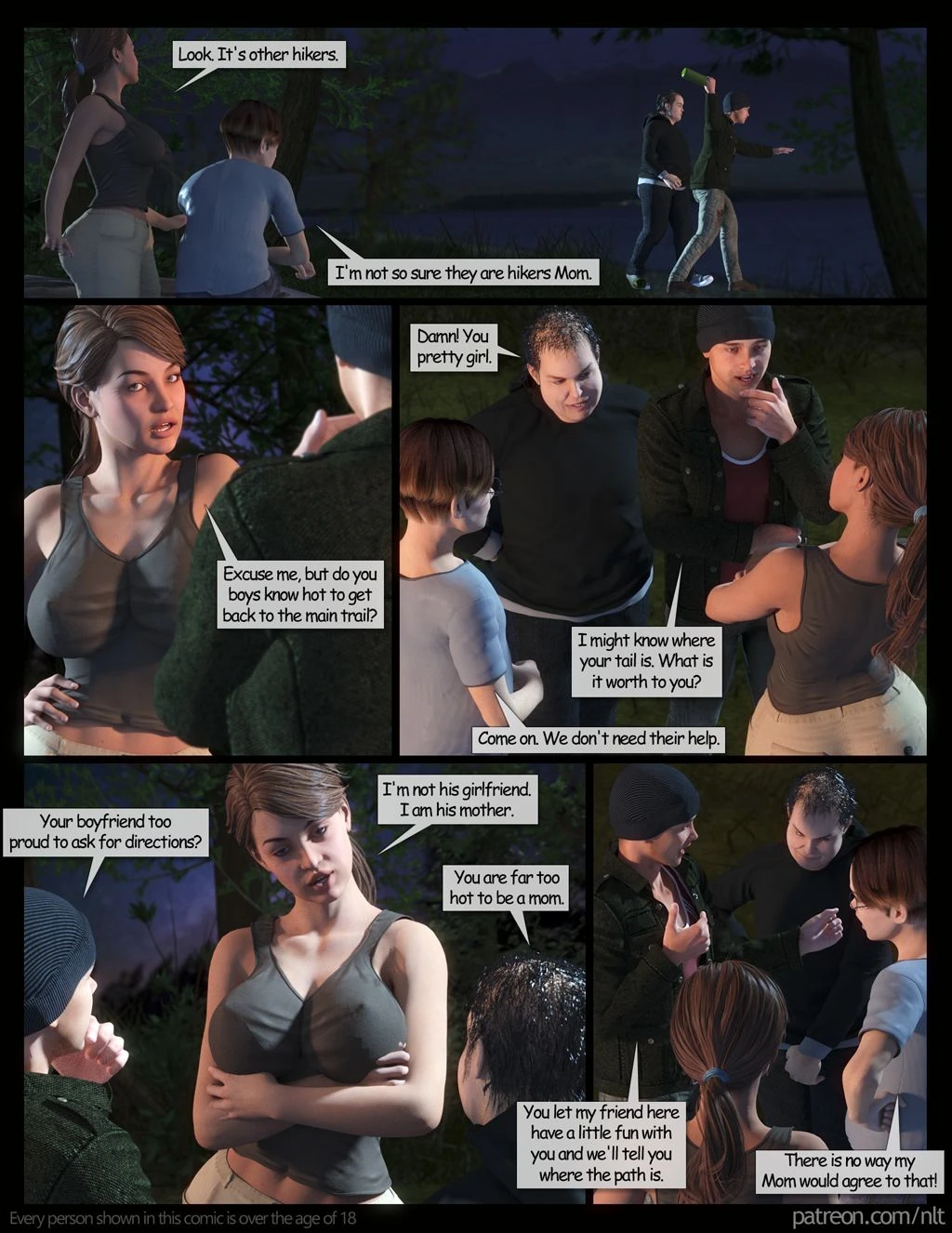 The Family Hike porn comic picture 16