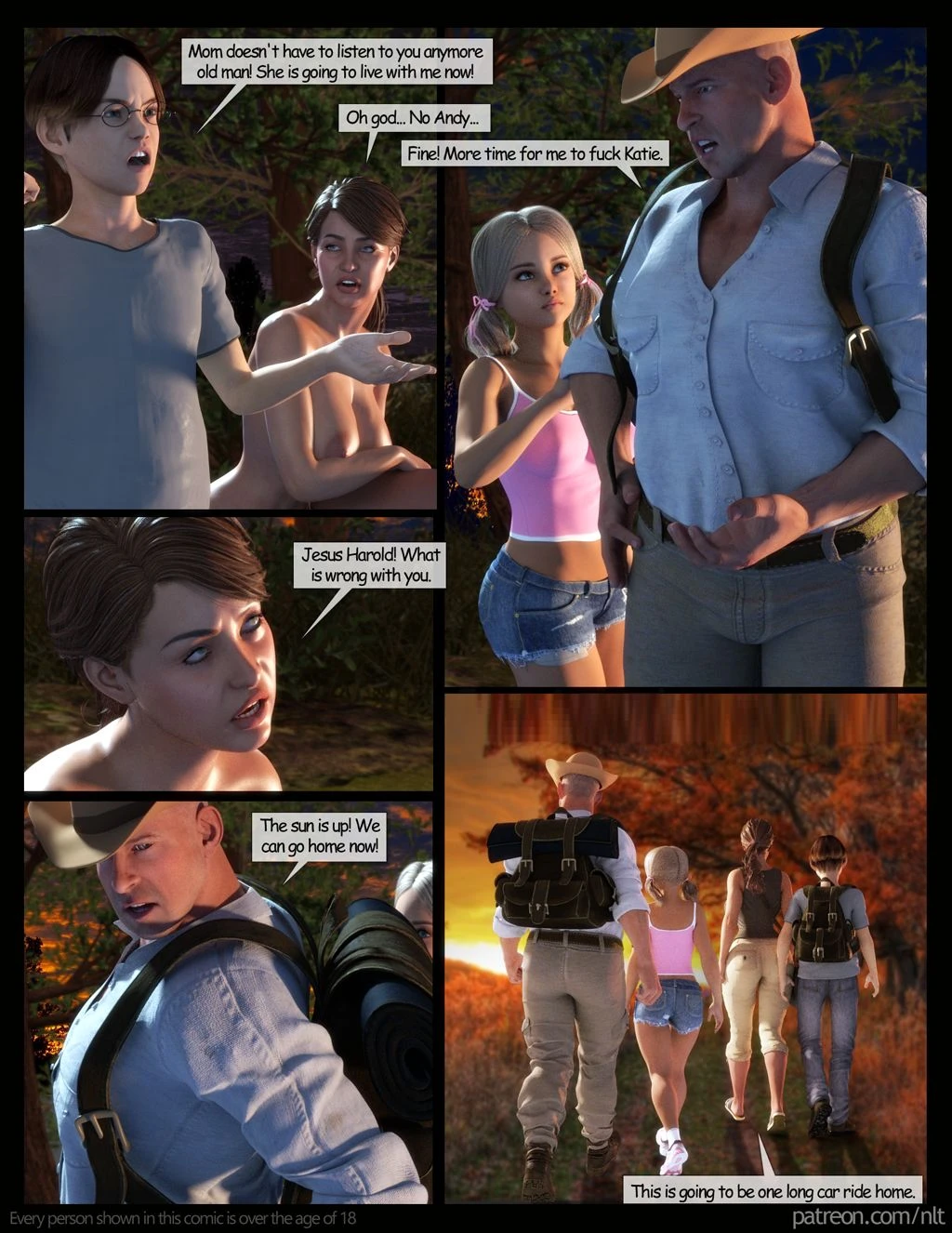 The Family Hike porn comic picture 30