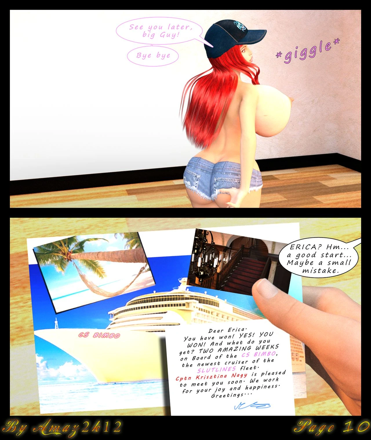 The Girl of My Dreams porn comic picture 11