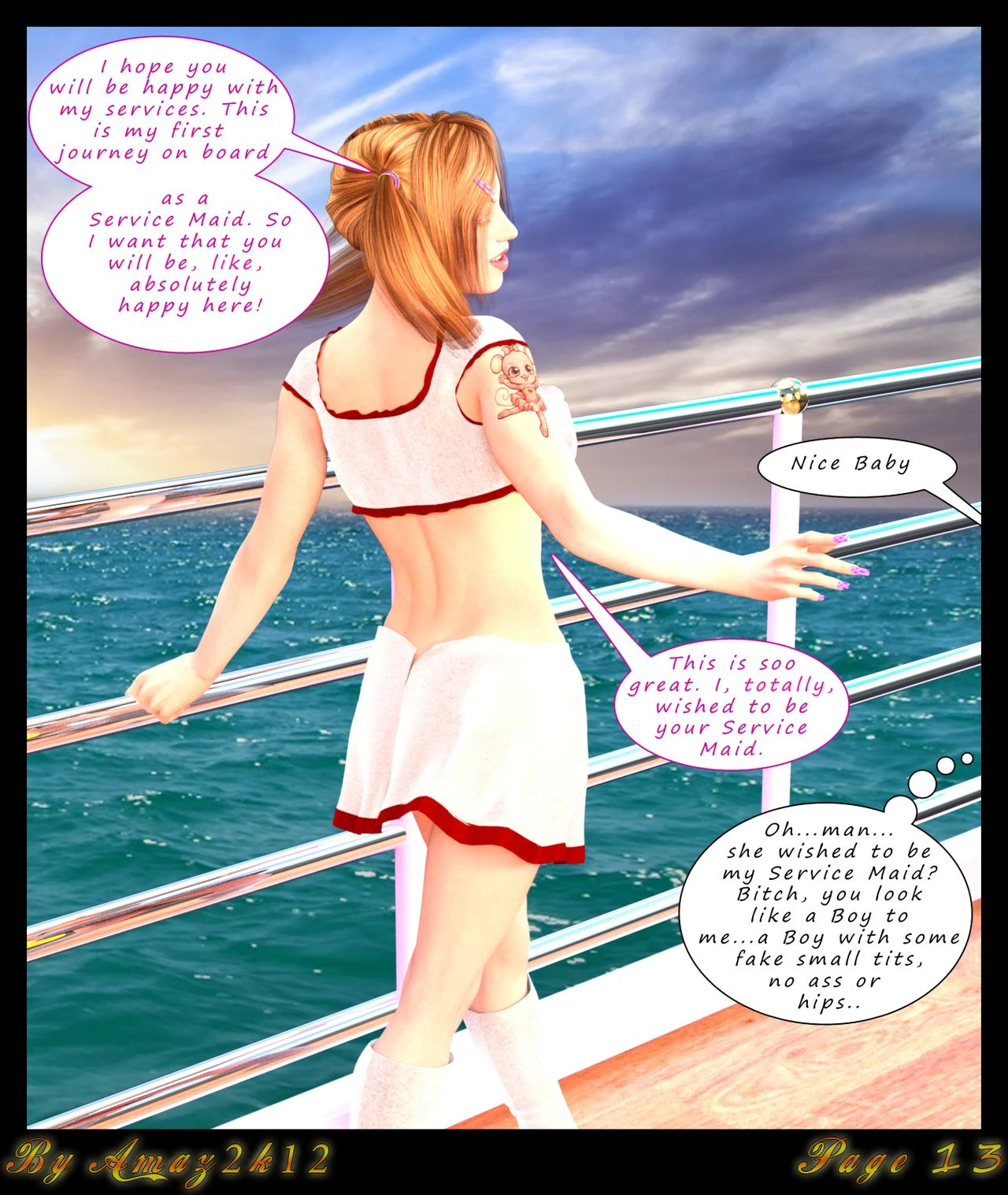 The Girl of My Dreams porn comic picture 14